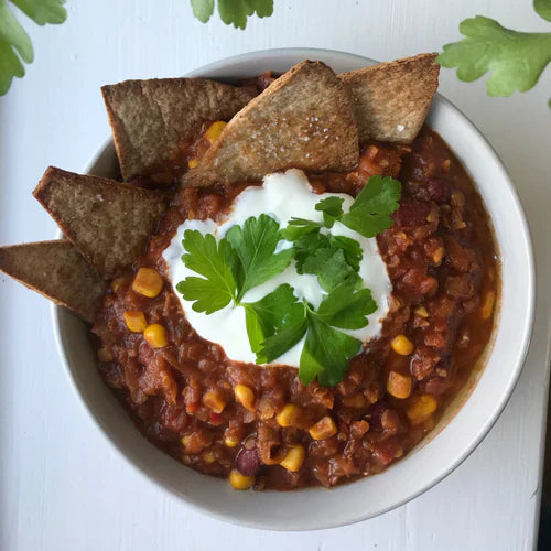 Recept för löpare: Chili sin carne
