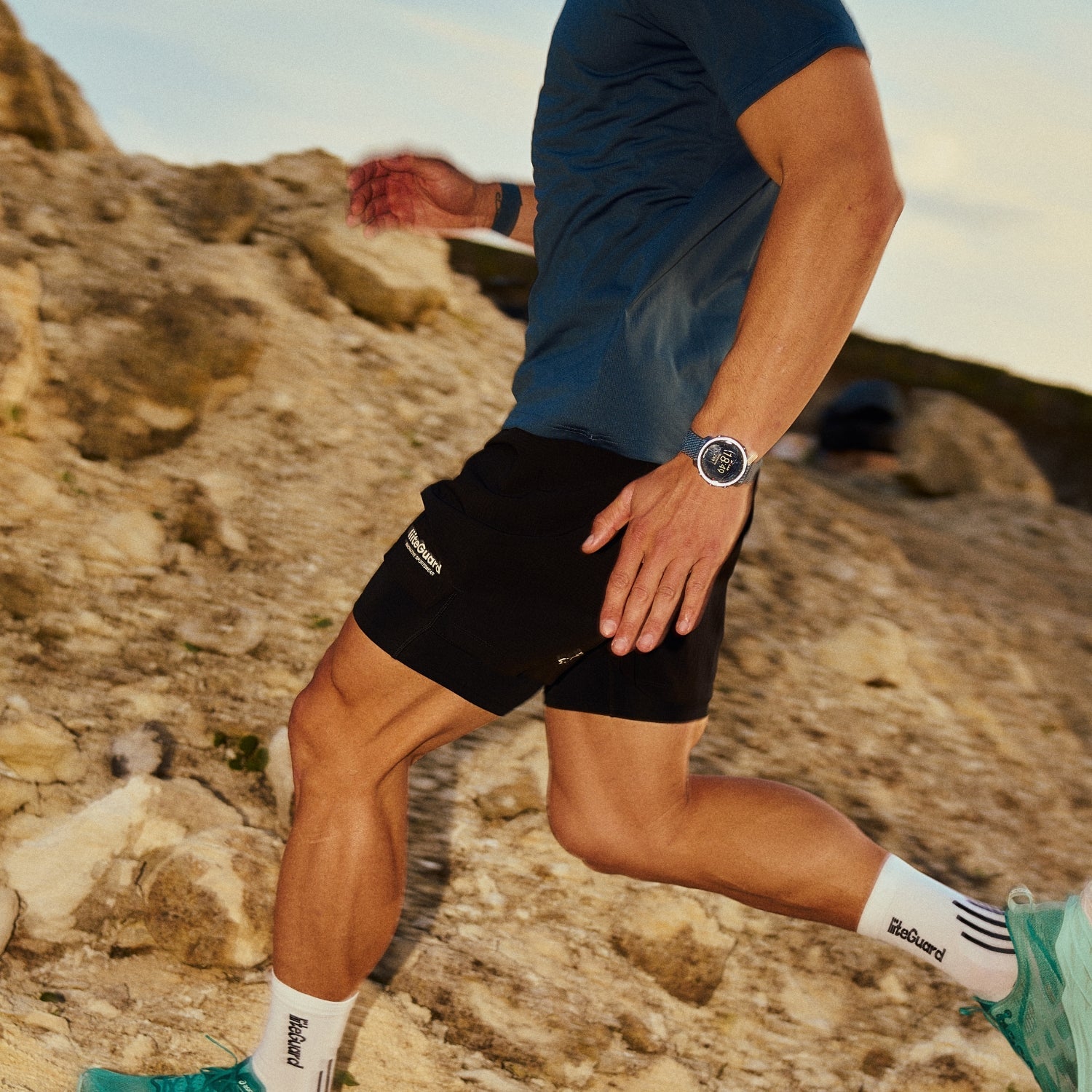 Löpar t-shirts för herr