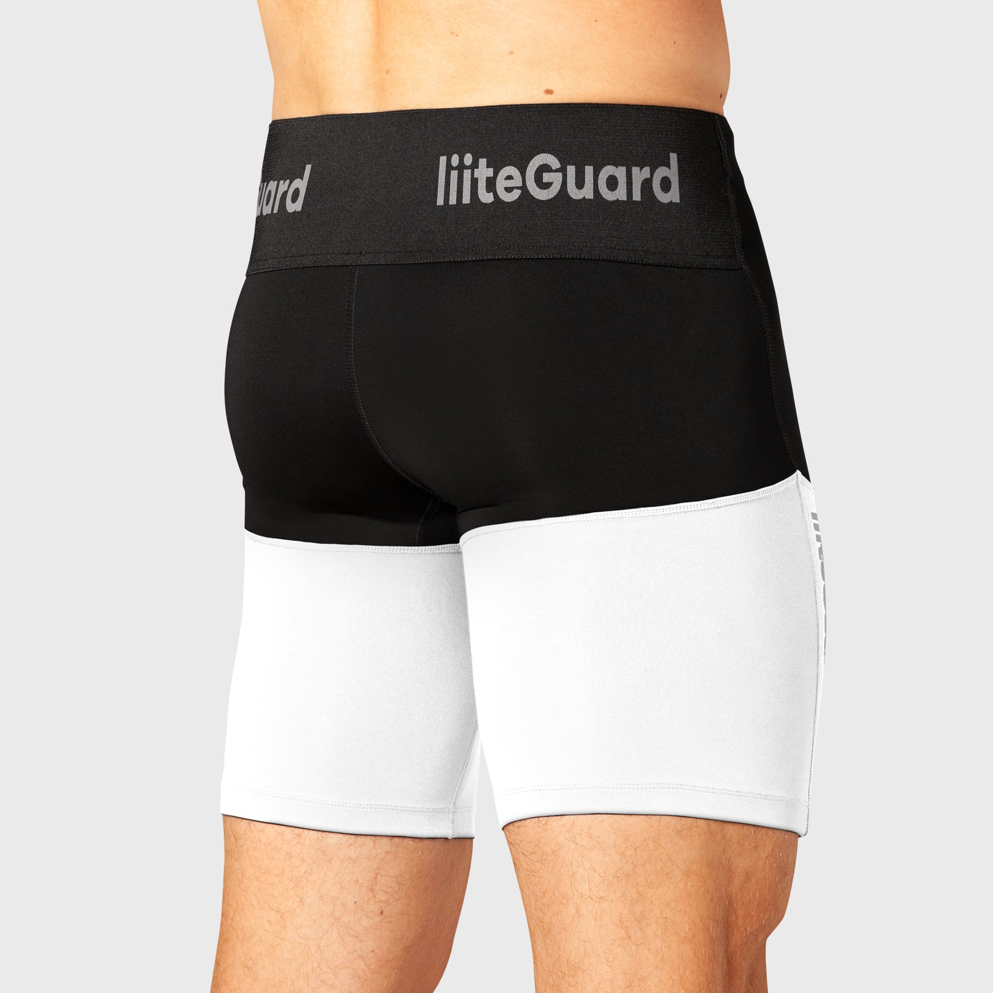 liiteGuard GLU-TECH INNER TIGHTS (MEN) Compression tights White