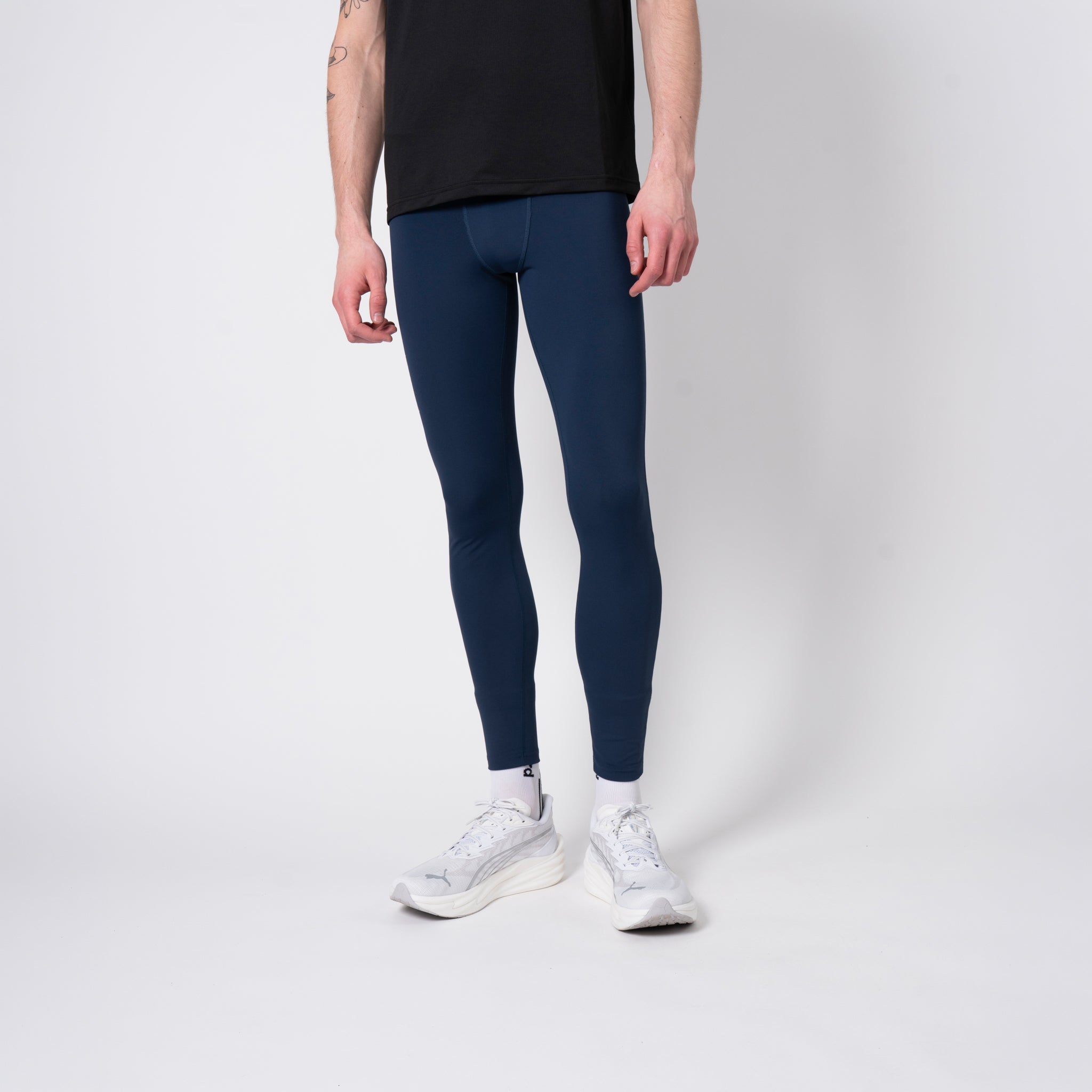 liiteGuard GLU-TECH LONG TIGHTS (MEN) Long tights DRESS BLUE