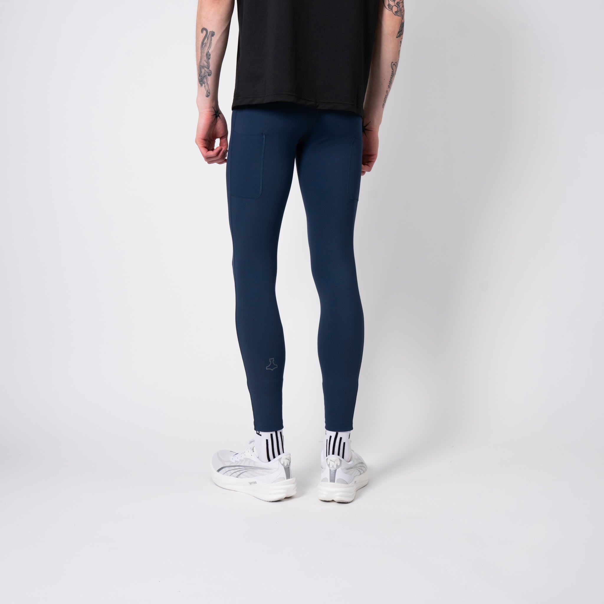 liiteGuard GLU-TECH LONG TIGHTS (MEN) Long tights DRESS BLUE