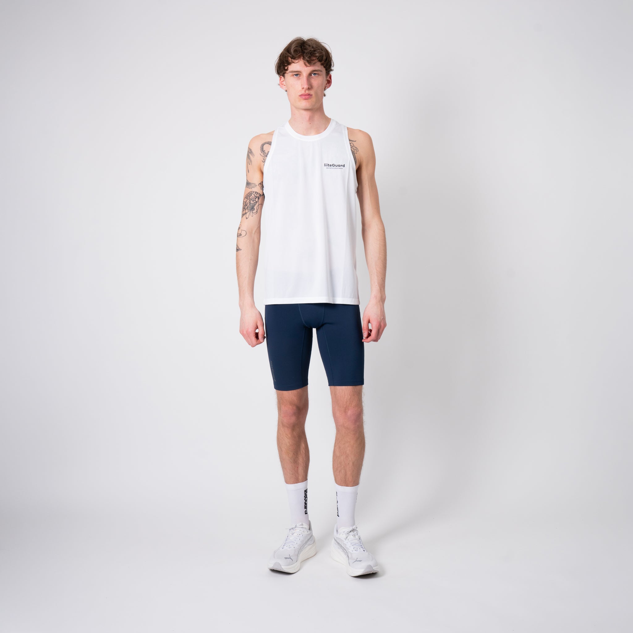 liiteGuard GLU-TECH SHORT TIGHTS (MEN) Short tights DRESS BLUE