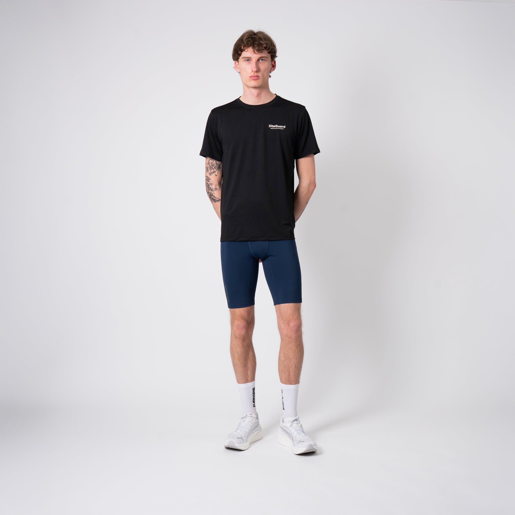 liiteGuard GLU-TECH SHORT TIGHTS (MEN) Short tights DRESS BLUE