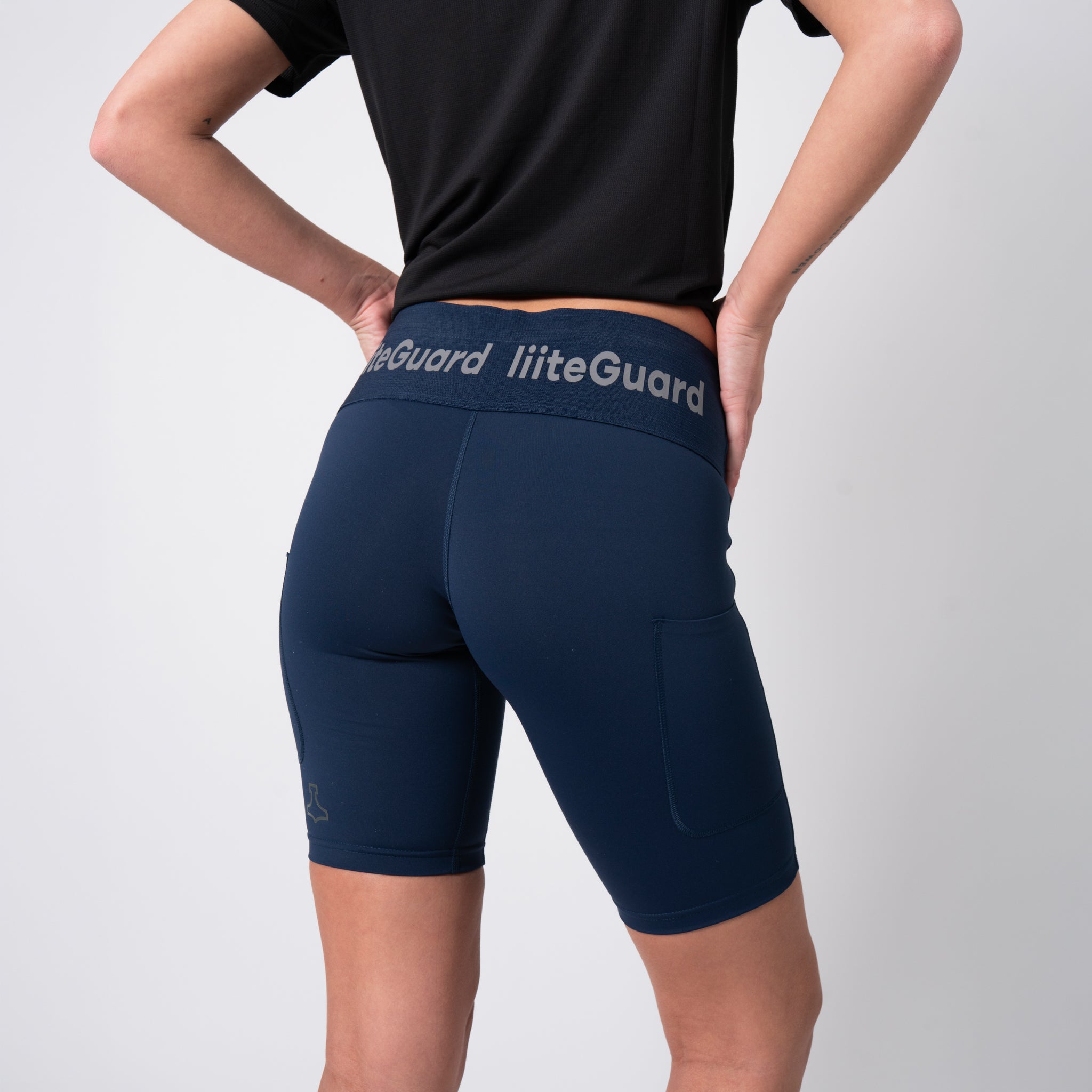 liiteGuard GLU-TECH SHORT TIGHTS (WOMEN) Short tights DRESS BLUE