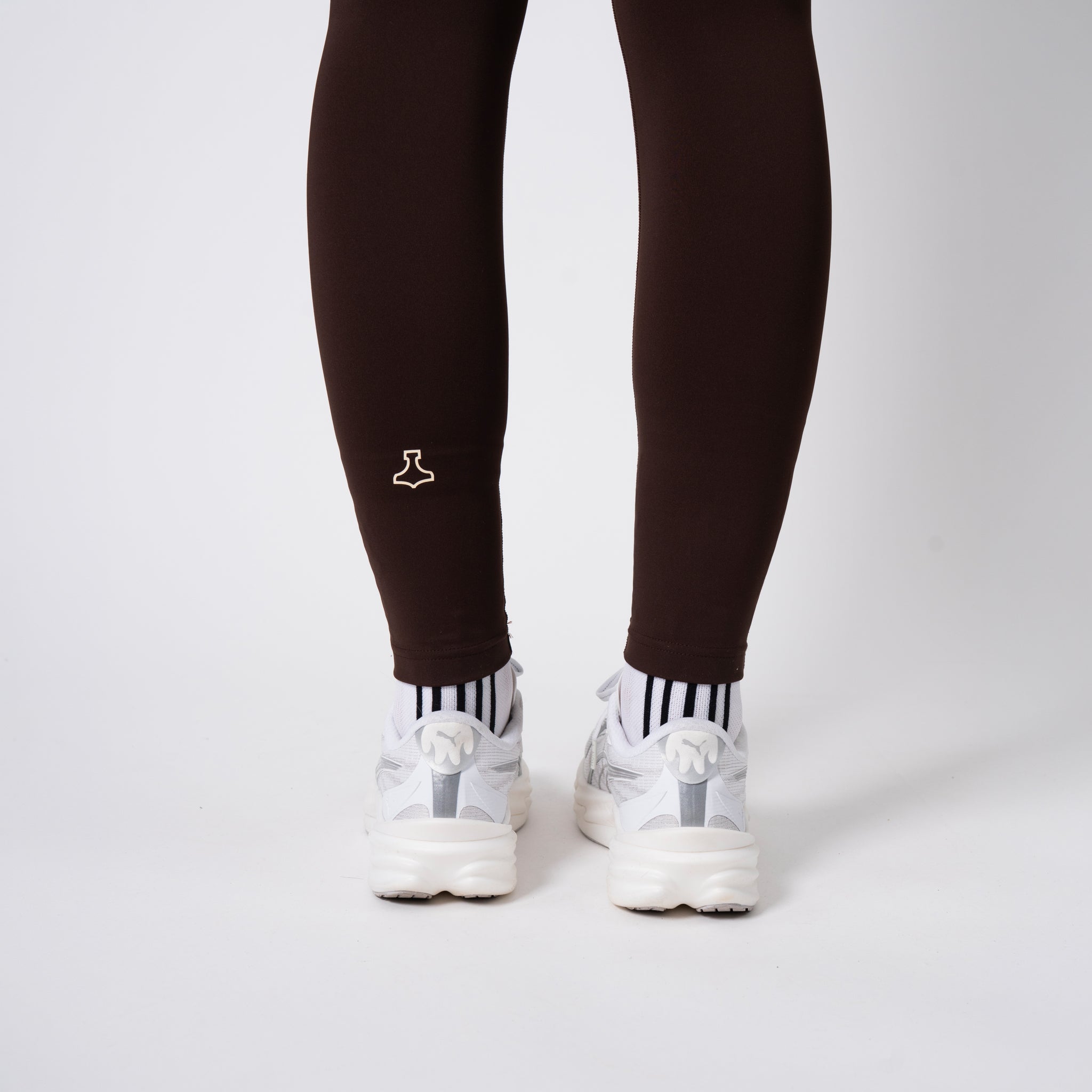 liiteGuard GLU-TECH TRAINING LONG TIGHTS (WOMEN) Long tights Coffee Bean