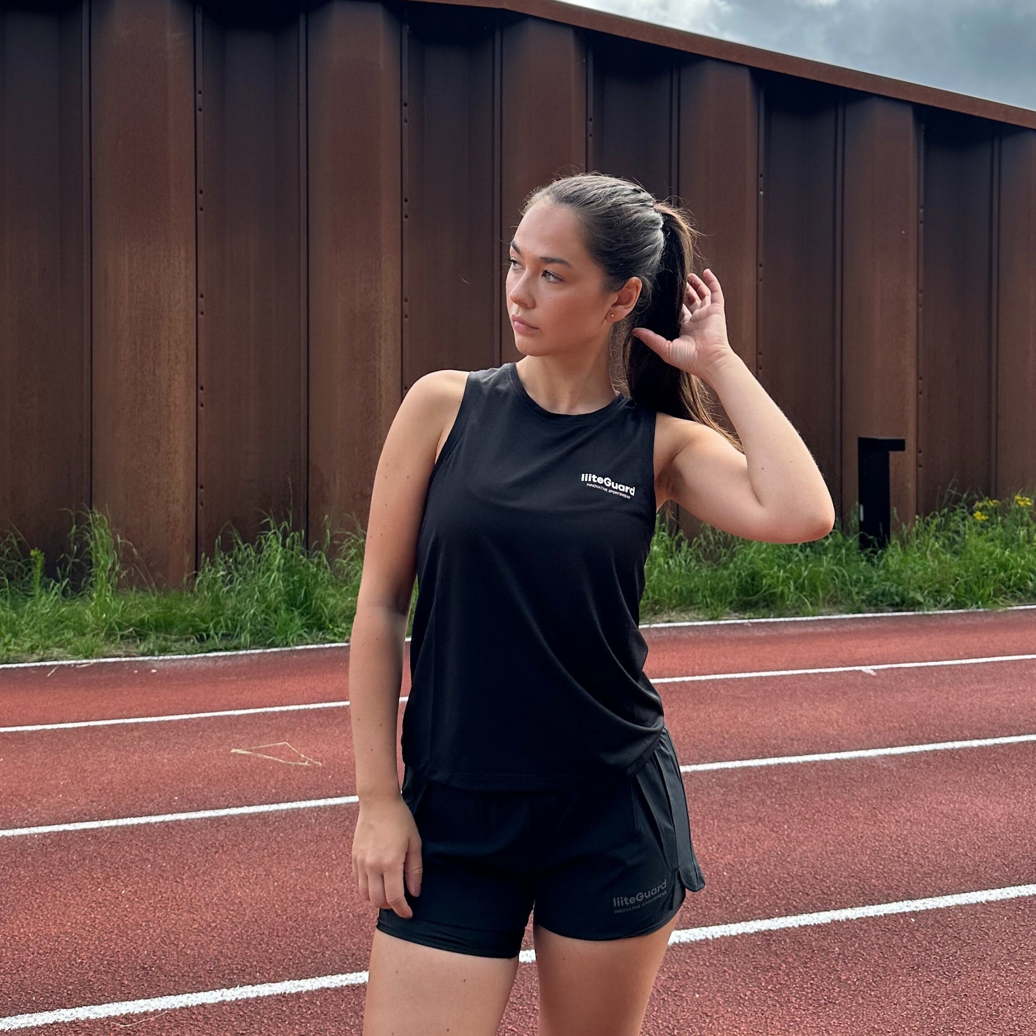 liiteGuard GROUND-TECH SINGLET (WOMEN) Singlet Black