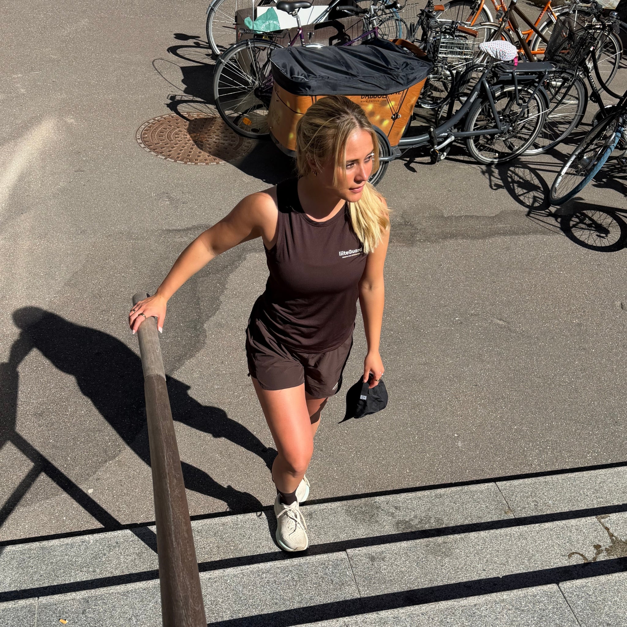 liiteGuard GROUND-TECH SINGLET (WOMEN) Singlet Coffee Bean