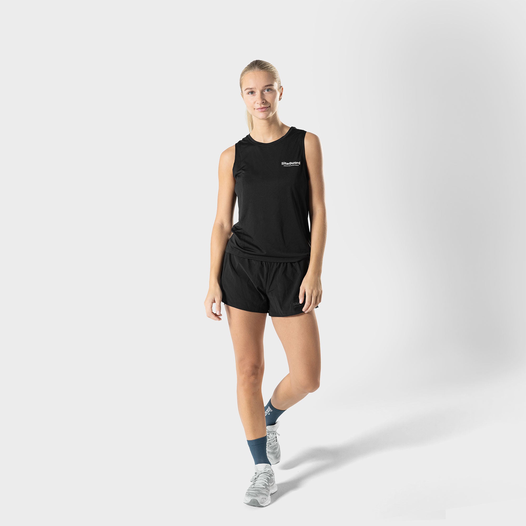 liiteGuard GROUND-TECH SINGLET (WOMEN) Singlet Black