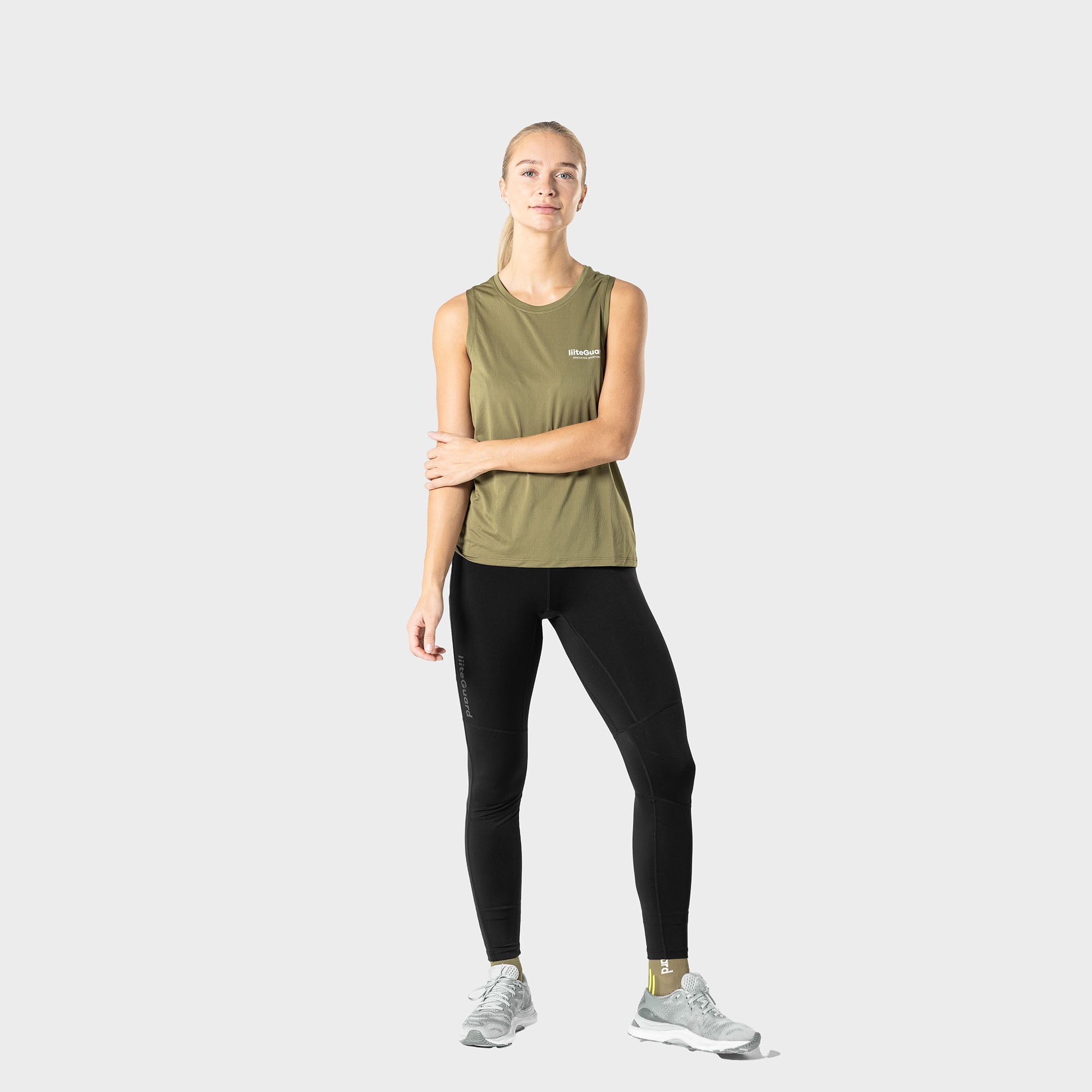 liiteGuard GROUND-TECH SINGLET (WOMEN) Singlet Dusty Green