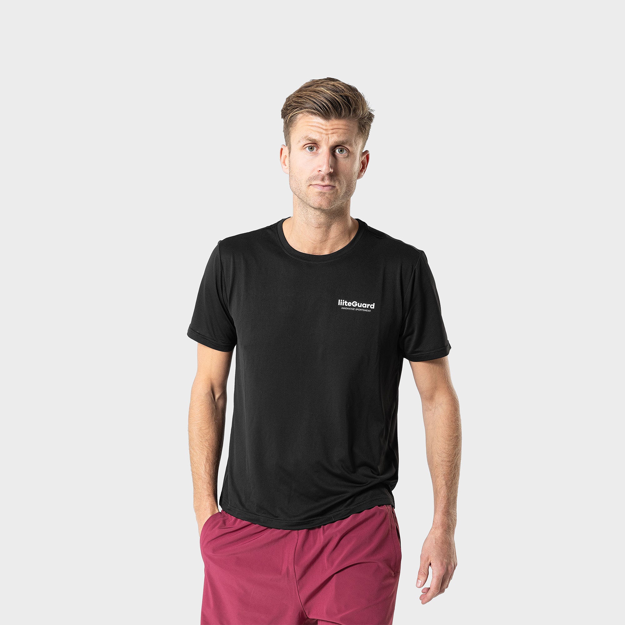 liiteGuard GROUND-TECH T-SHIRT (MEN) T-shirts Black