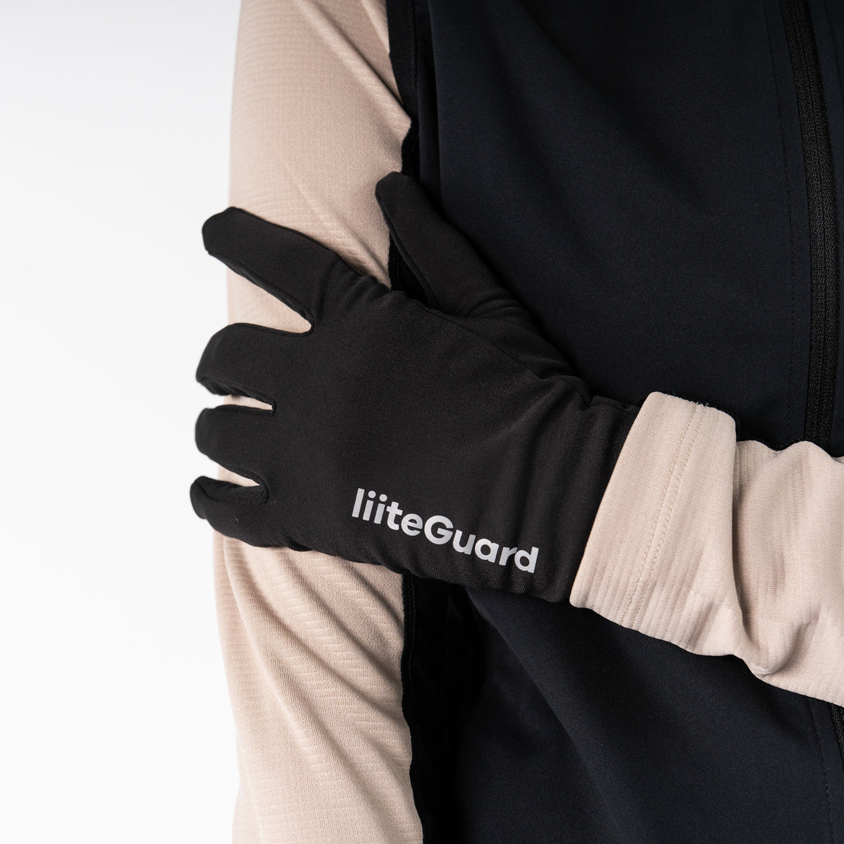 liiteGuard LIGHT RUNNING GLOVE Accessories Black