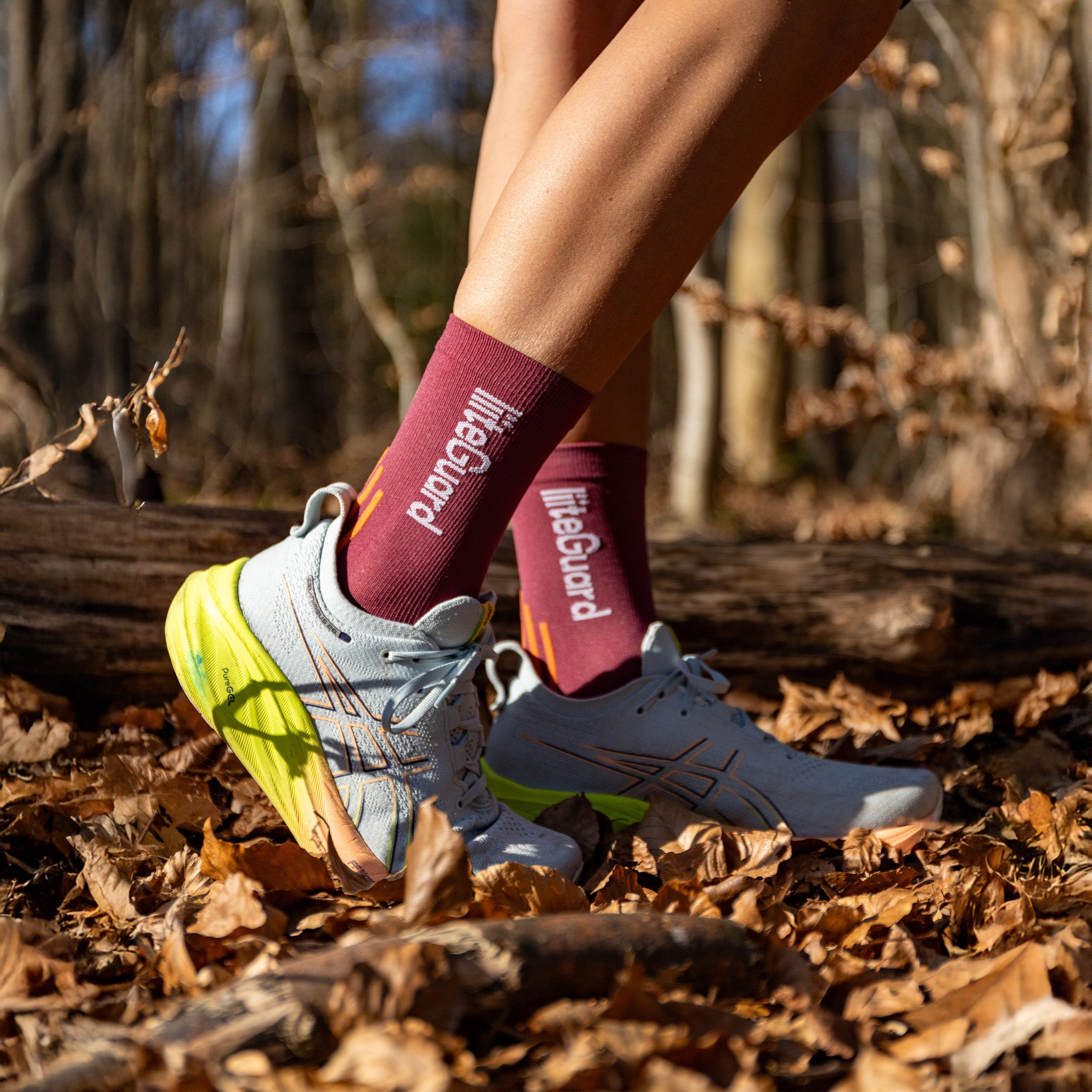 liiteGuard PRO-TECH LG SOCK Medium socks Bordeaux