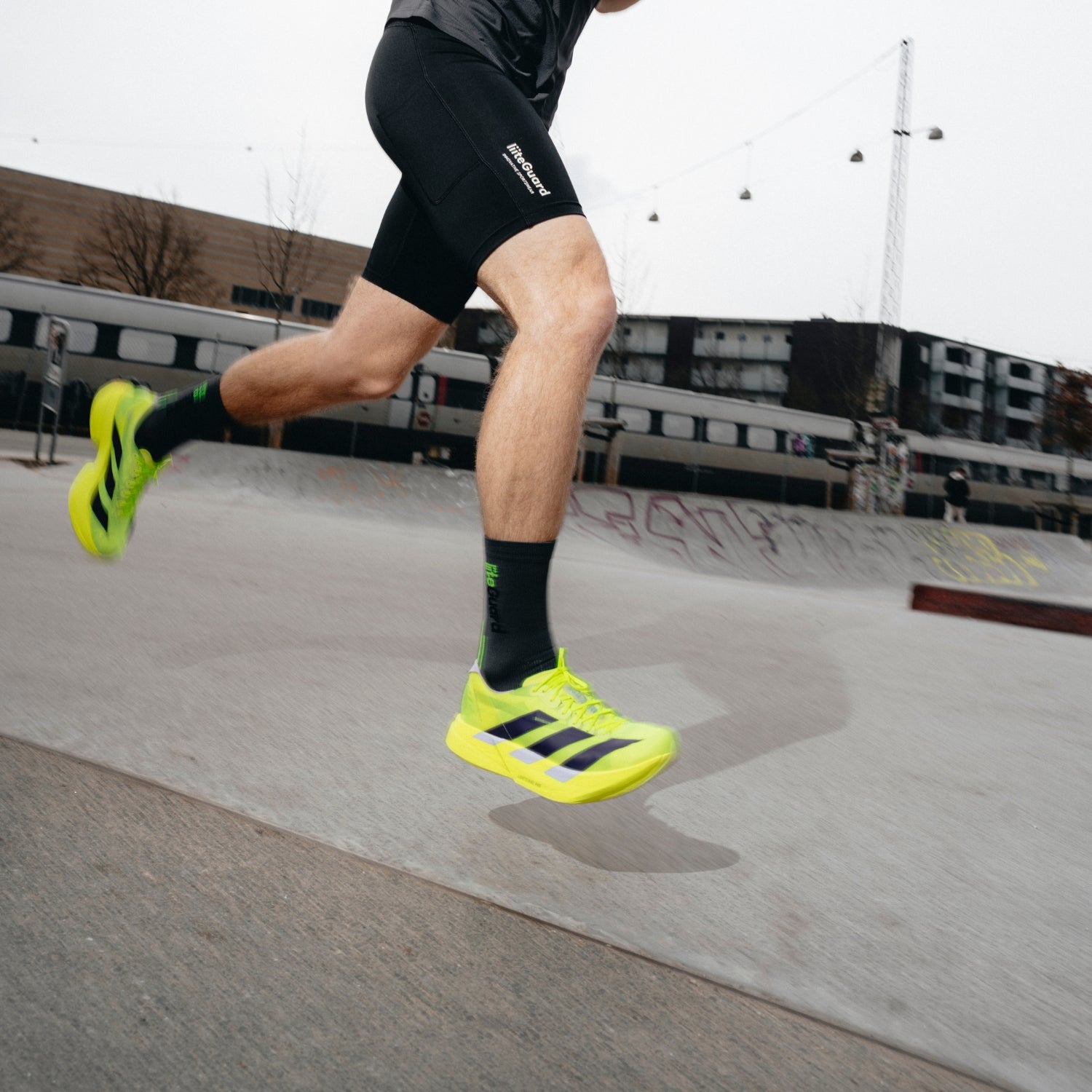 liiteGuard PRO-TECH LG VISION Medium socks Ebony