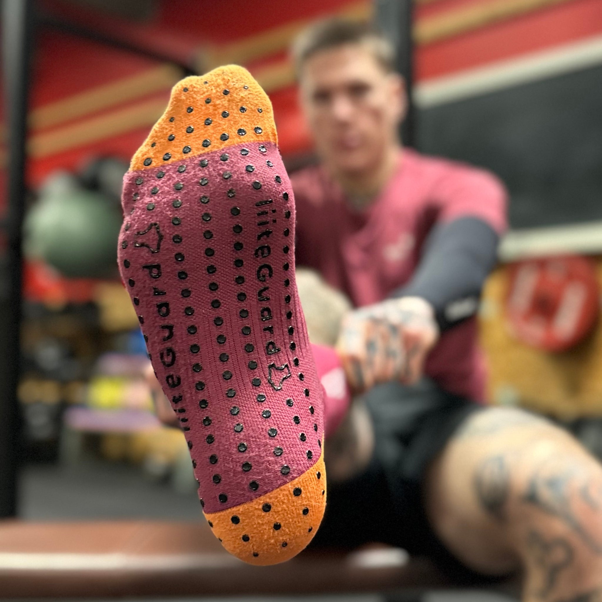 liiteGuard PRO-TECH LG SOCK Medium socks Bordeaux