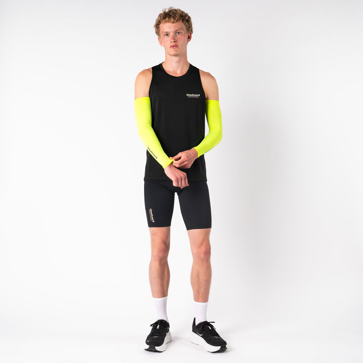 liiteGuard RACE DOUBLE SLEEVES Arm sleeve Neon Yellow