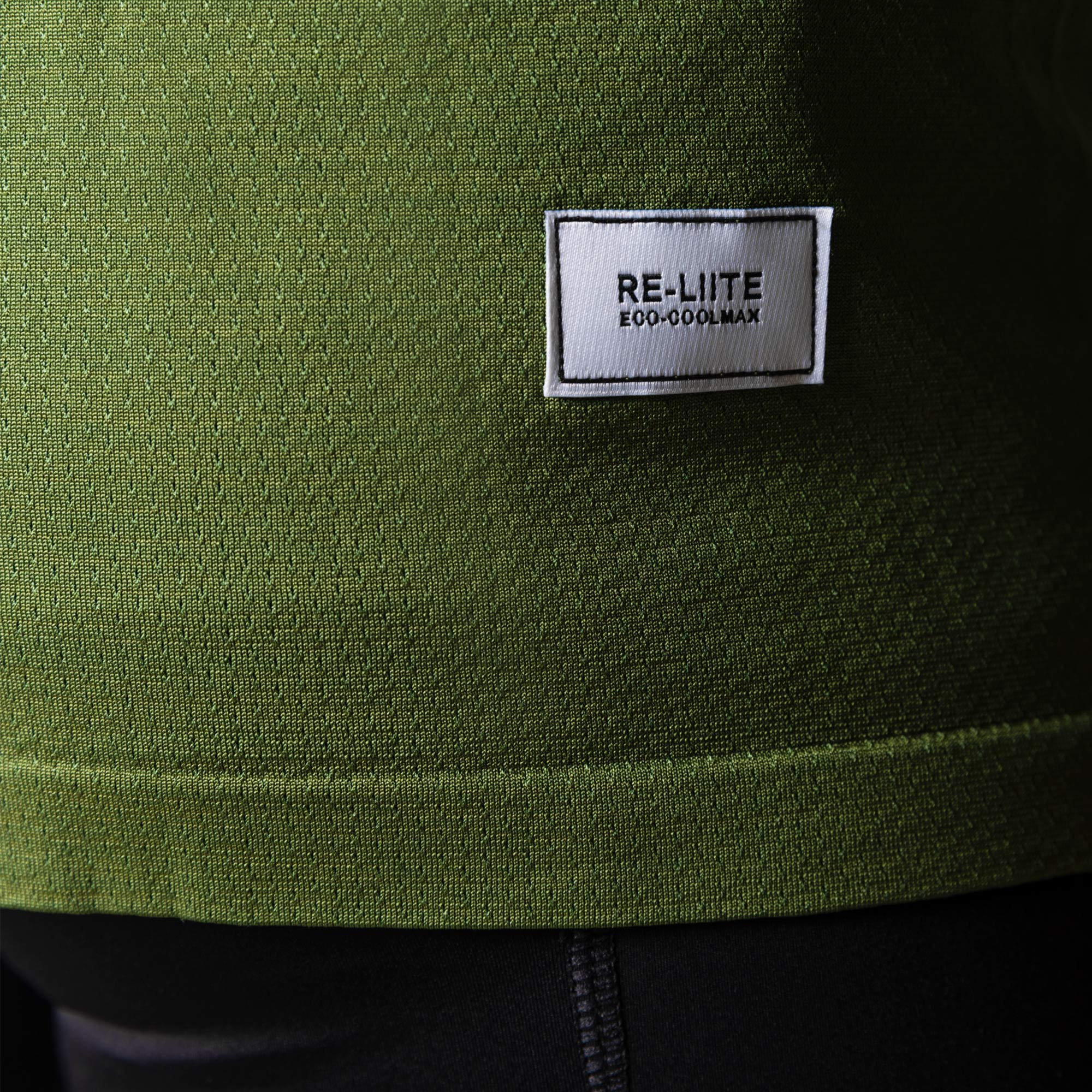 Liiteguard RE-LIITE 1/4 ZIP SHIRT (Men) Zippers Army green