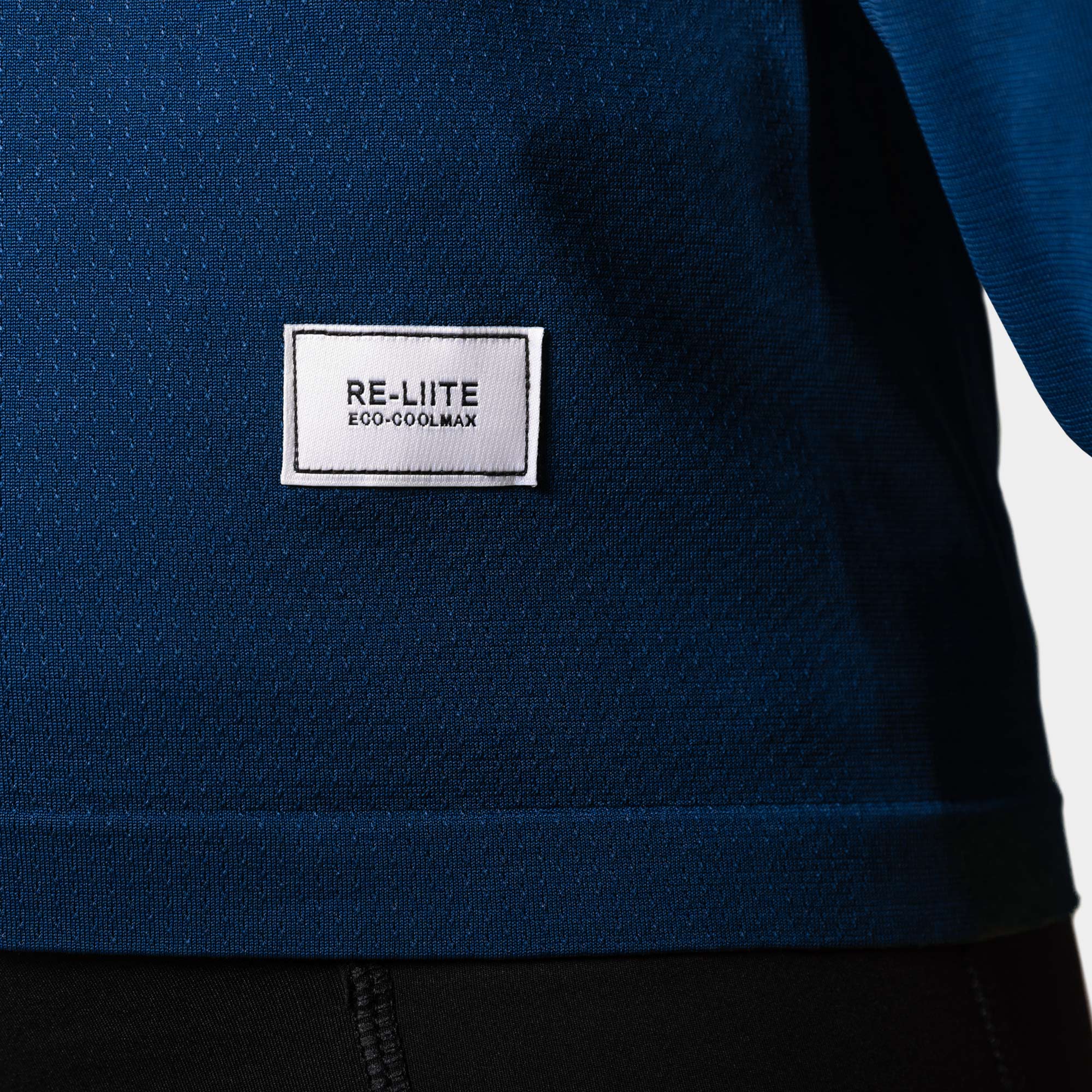 Liiteguard RE-LIITE 1/4 ZIP SHIRT (Men) Zippers Blue melange