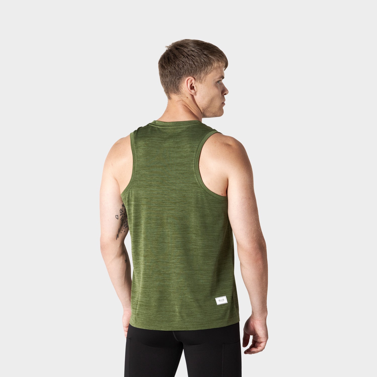 liiteGuard RE-LIITE SINGLET (MEN) Singlet Army green