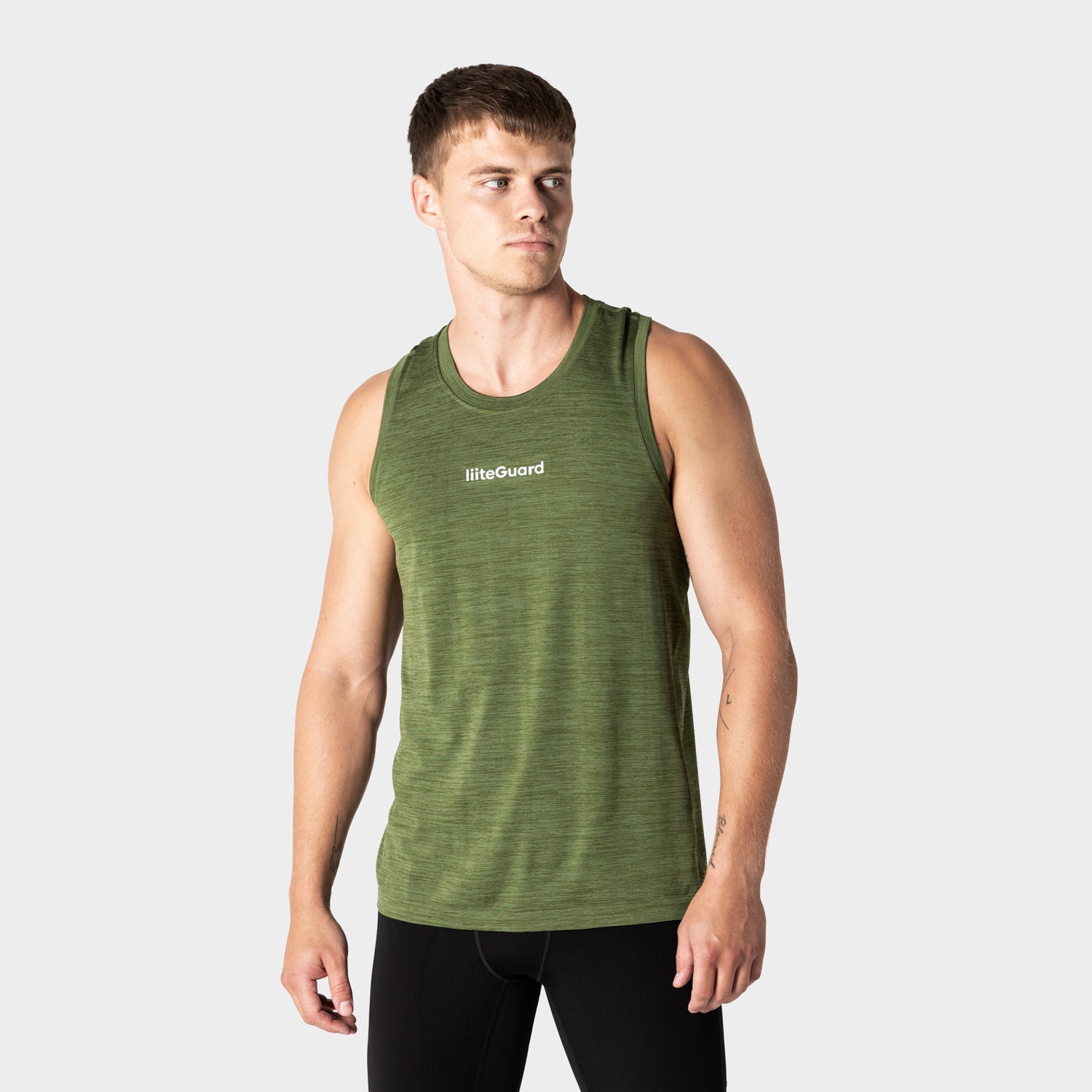liiteGuard RE-LIITE SINGLET (MEN) Singlet Army green