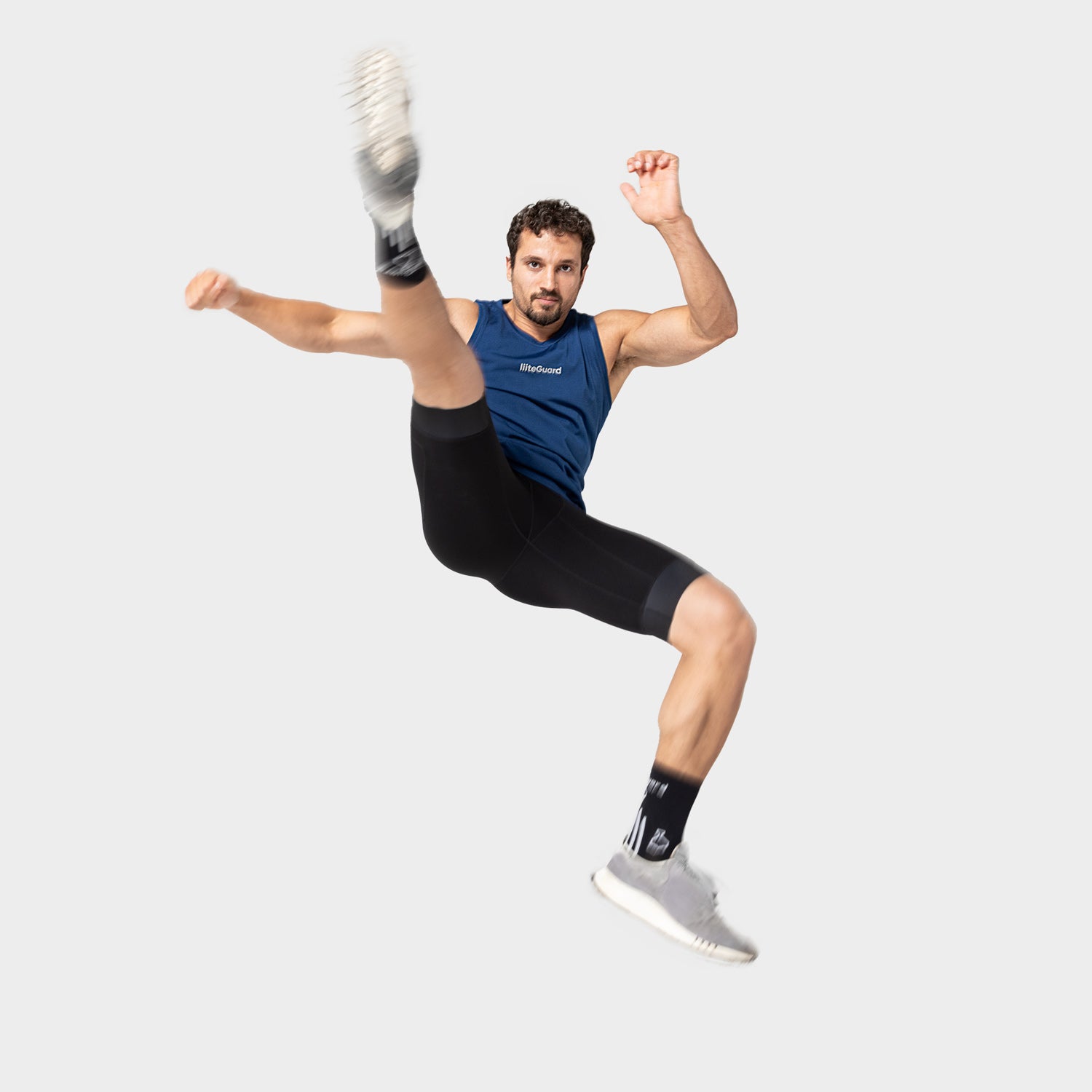 liiteGuard RE-LIITE SINGLET (MEN) Singlet Blue melange