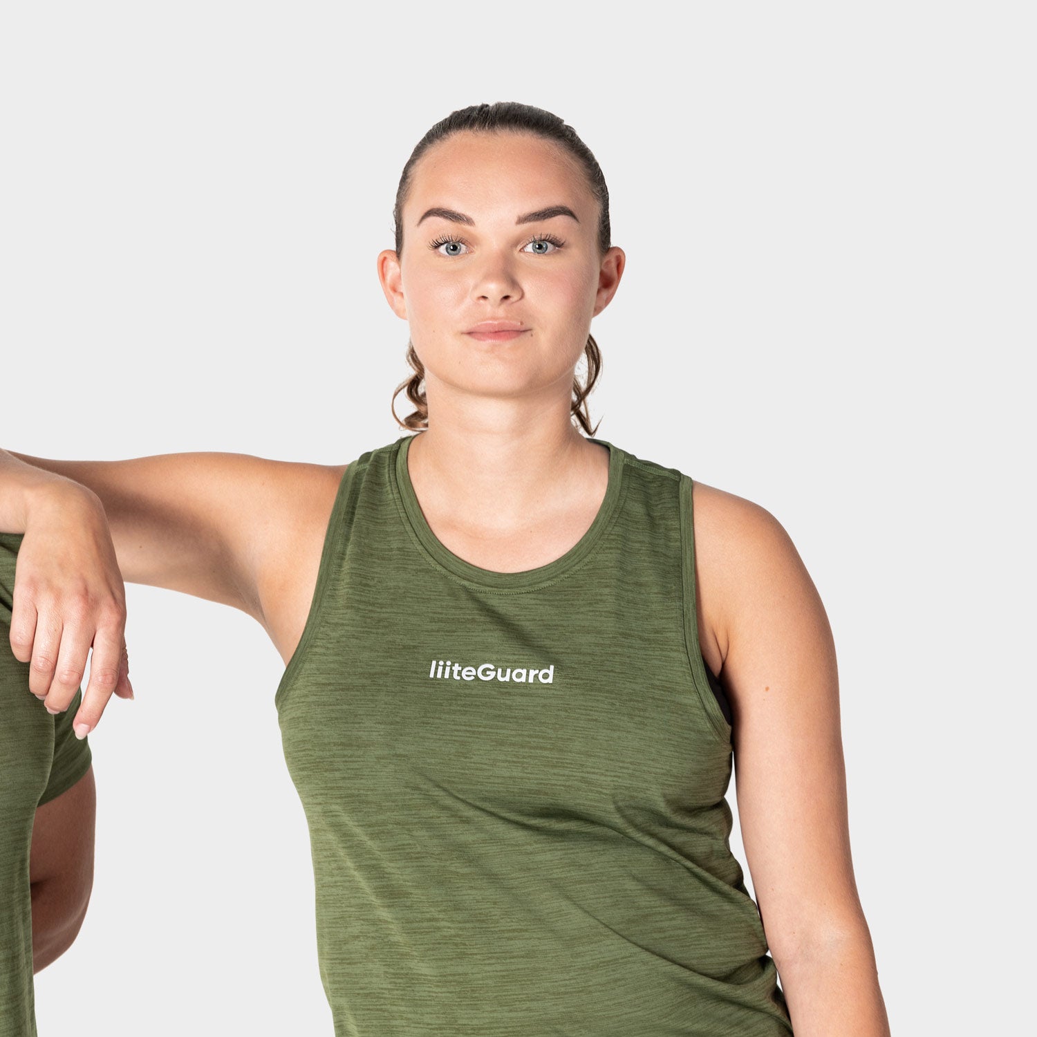 liiteGuard RE-LIITE SINGLET (WOMEN) Singlet Army green