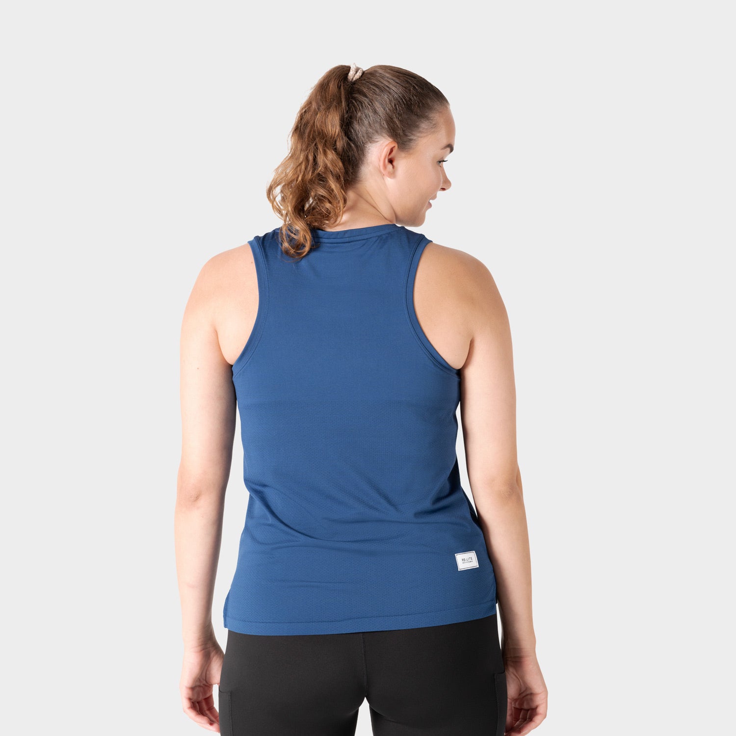 liiteGuard RE-LIITE SINGLET (WOMEN) Singlet Blue melange