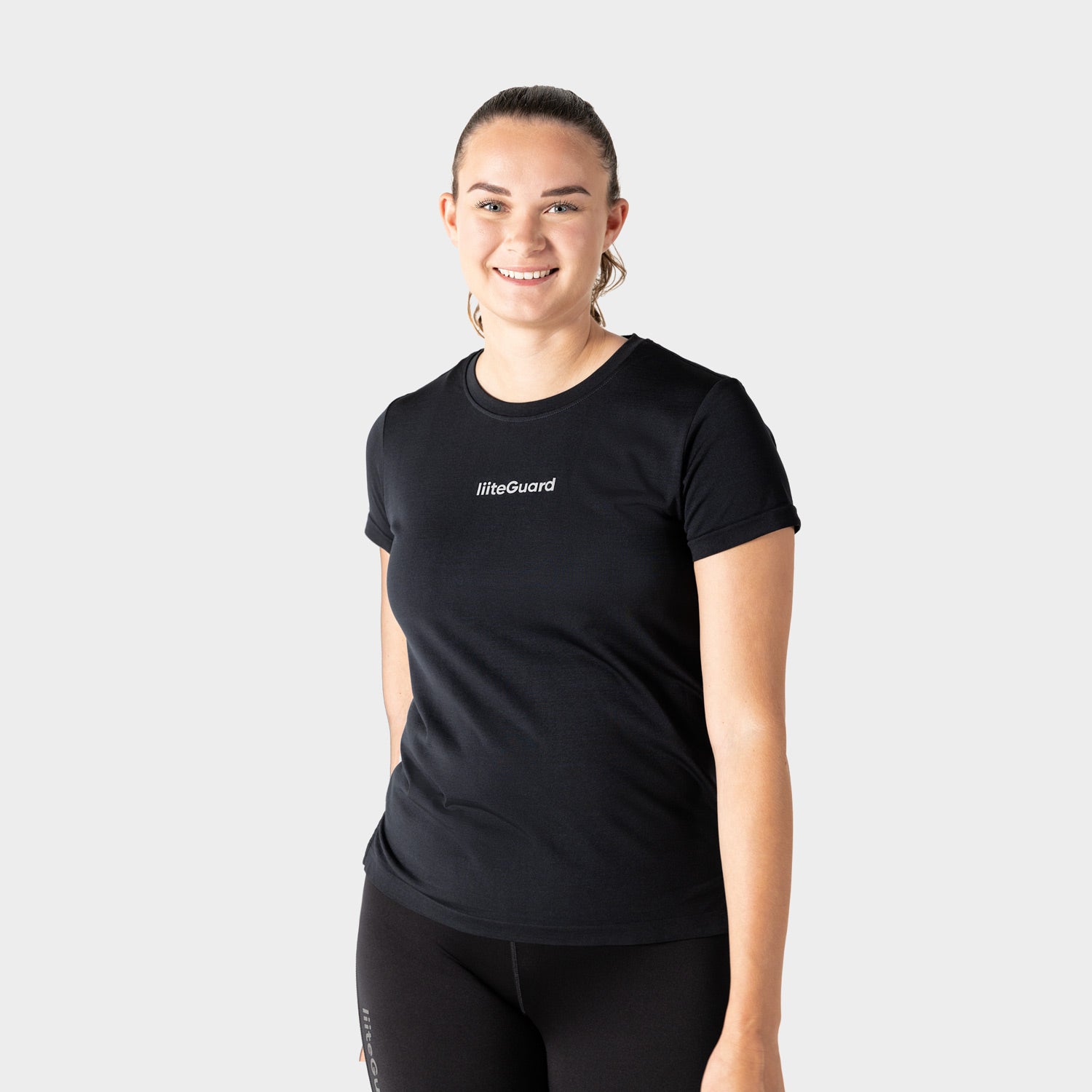 liiteGuard RE-LIITE T-SHIRT (WOMEN) T-shirts Black