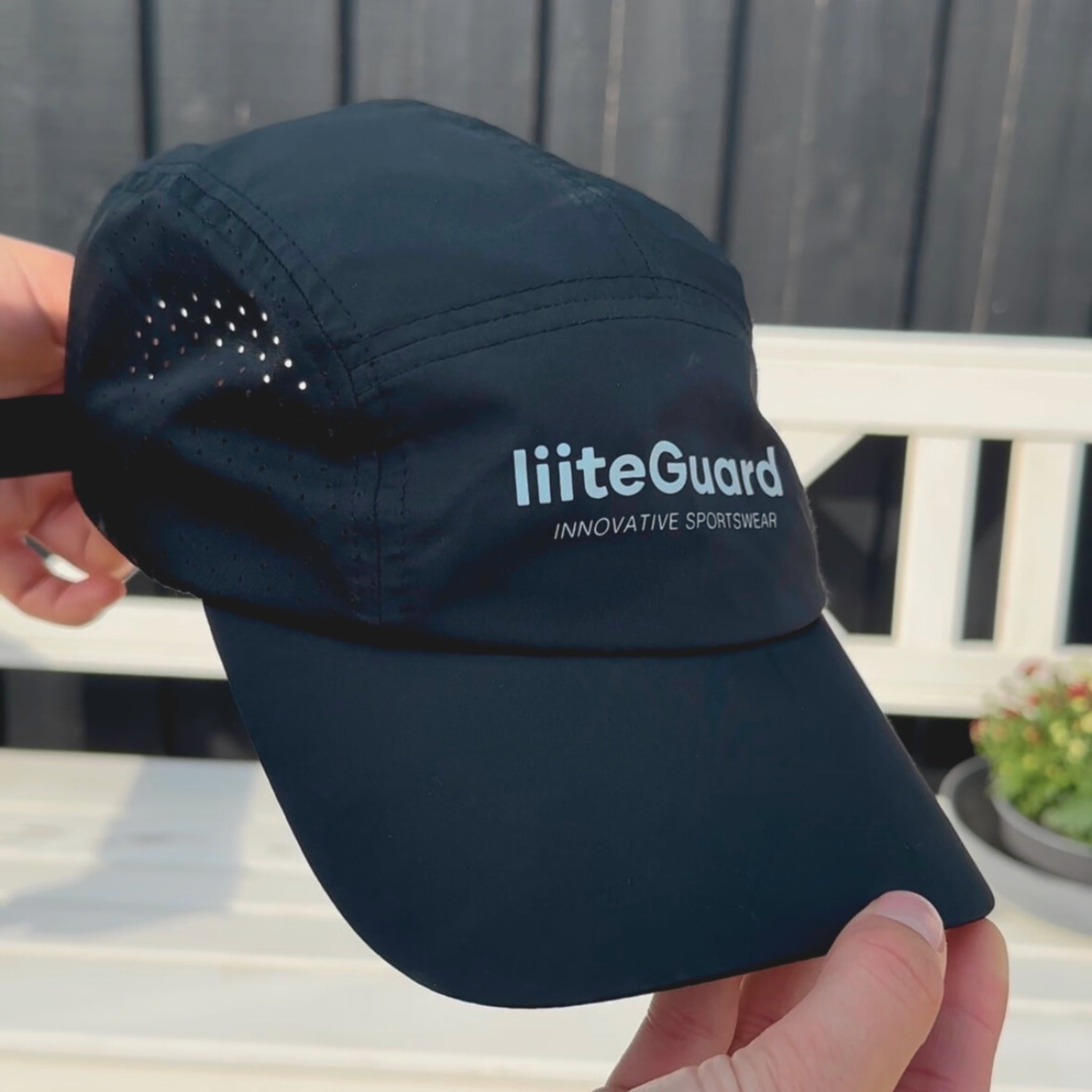 liiteGuard RUNNING CAP Caps Black