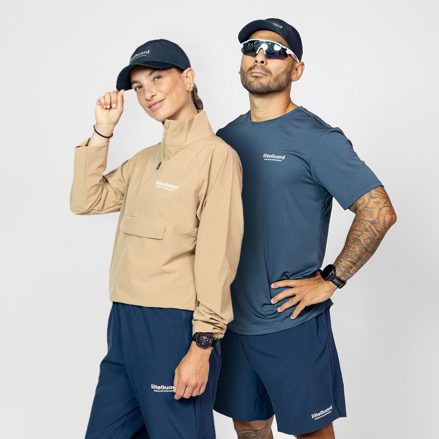 liiteGuard RUNNING CAP Caps Navy