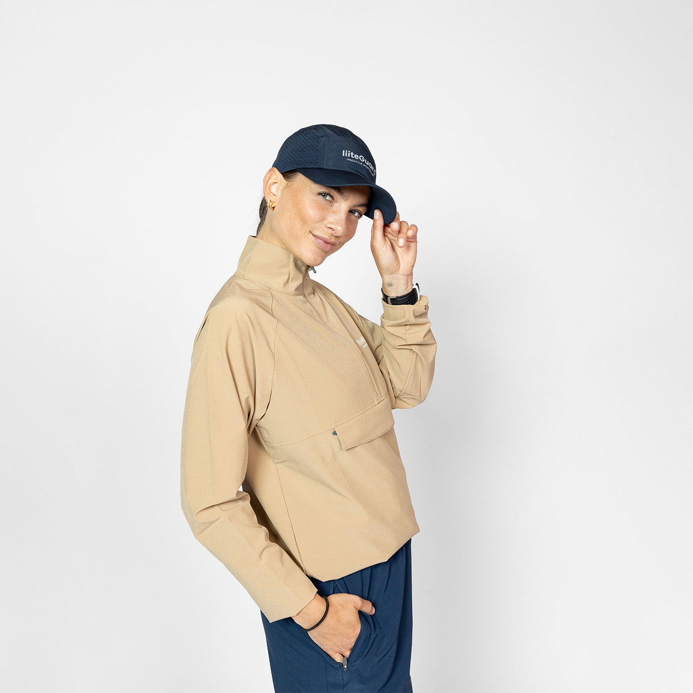liiteGuard RUNNING CAP Caps Navy