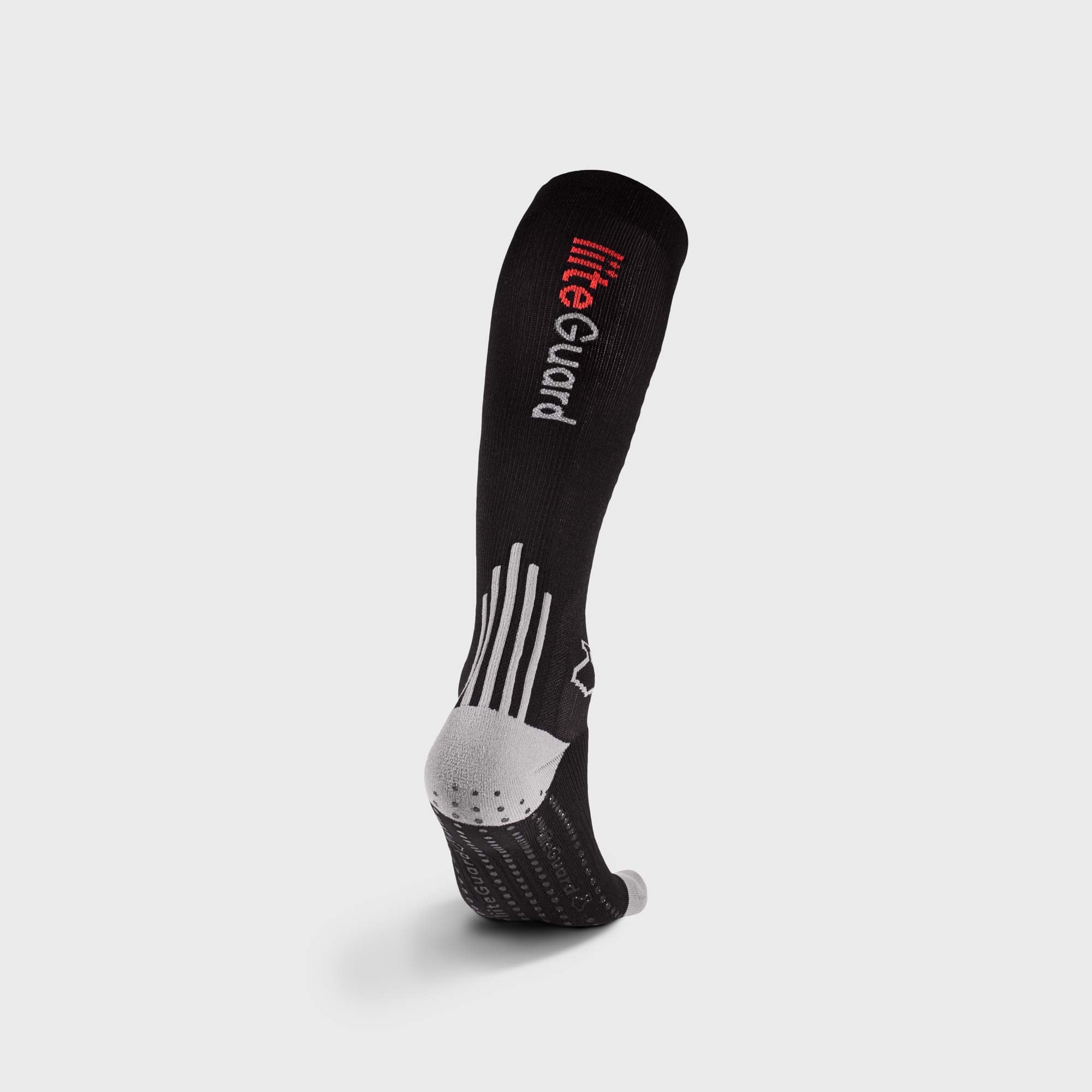 liiteGuard SHIN-TECH GRIP RUNNING SOCK Long socks Black