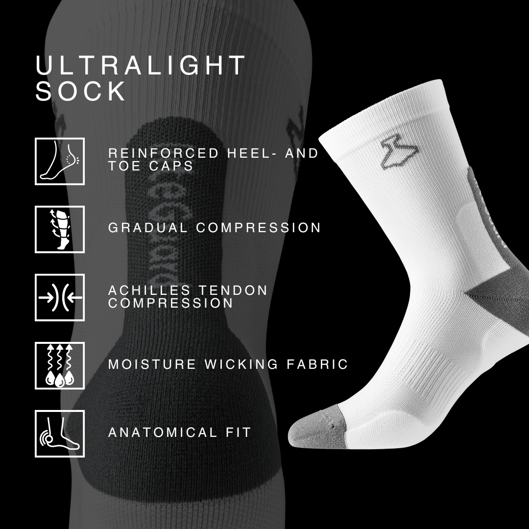 liiteGuard ULTRALIGHT SOCK Medium socks Coffee Bean