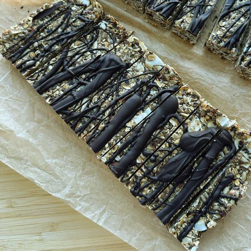 Recept för löpare: Hemmagjord müslibar med choklad