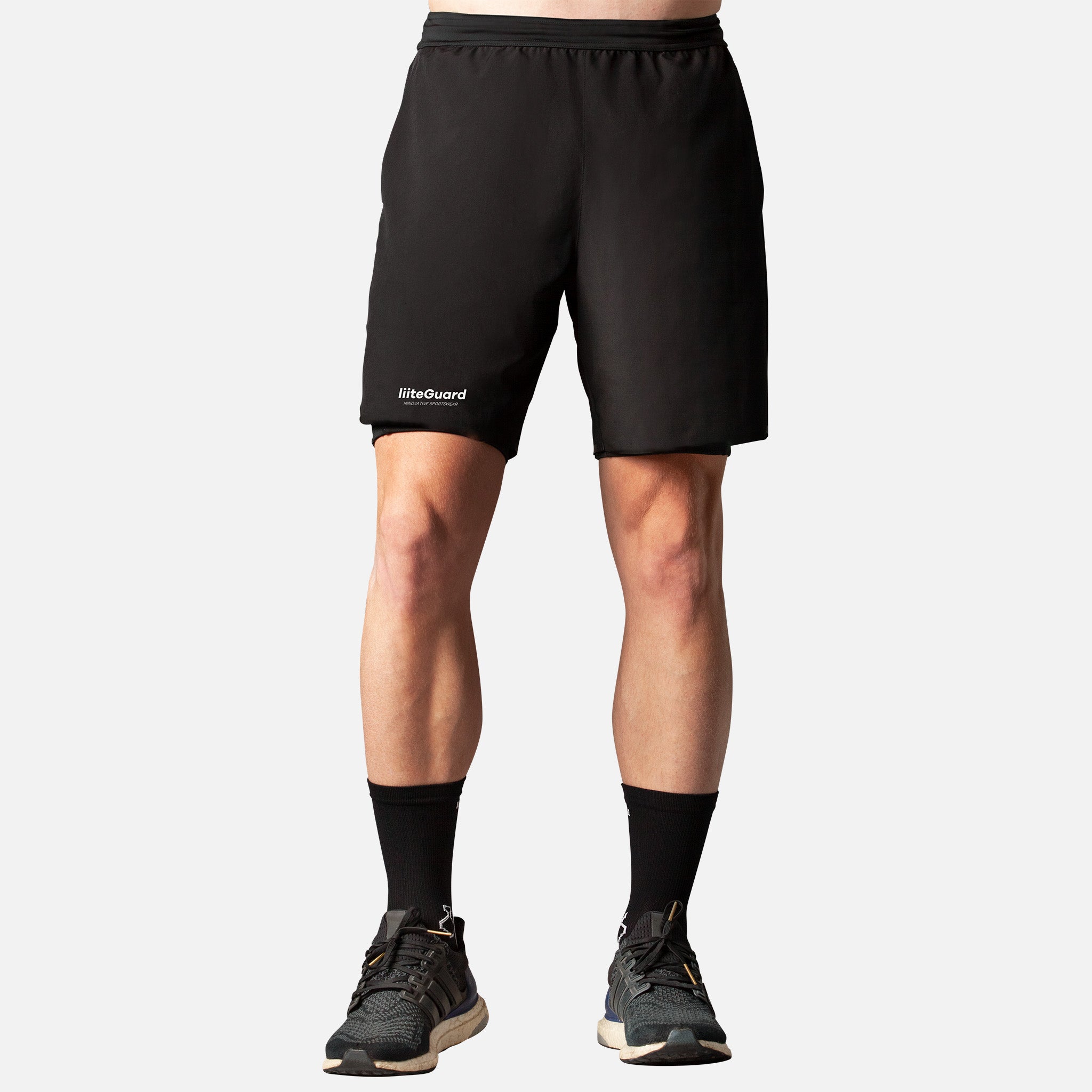 liiteGuard GLU-TECH 2IN1 SHORTS (MEN) Shorts Black