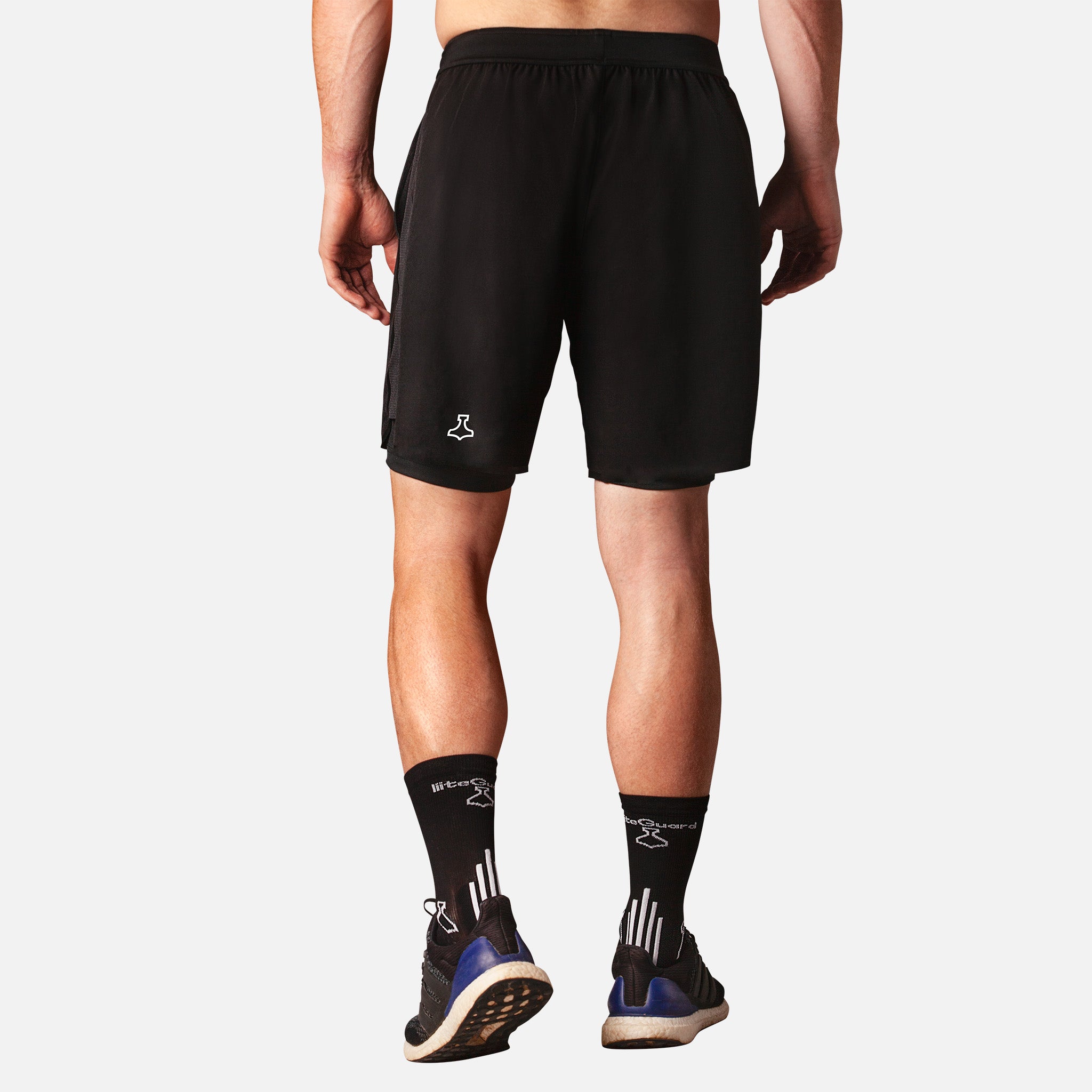 liiteGuard GLU-TECH 2IN1 SHORTS (MEN) Shorts Black