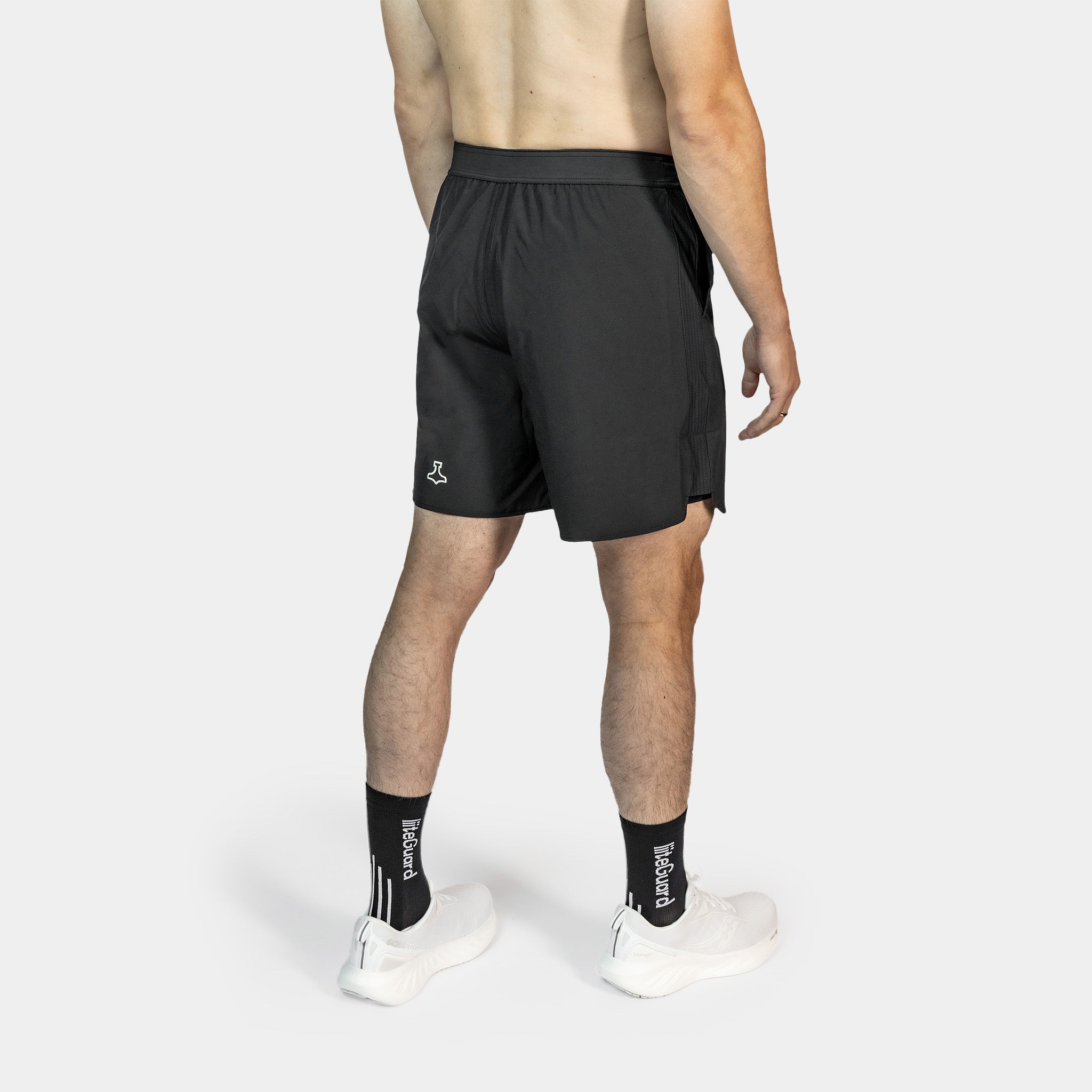 liiteGuard GLU-TECH COURT 2IN1 SHORTS (MEN) Shorts Black