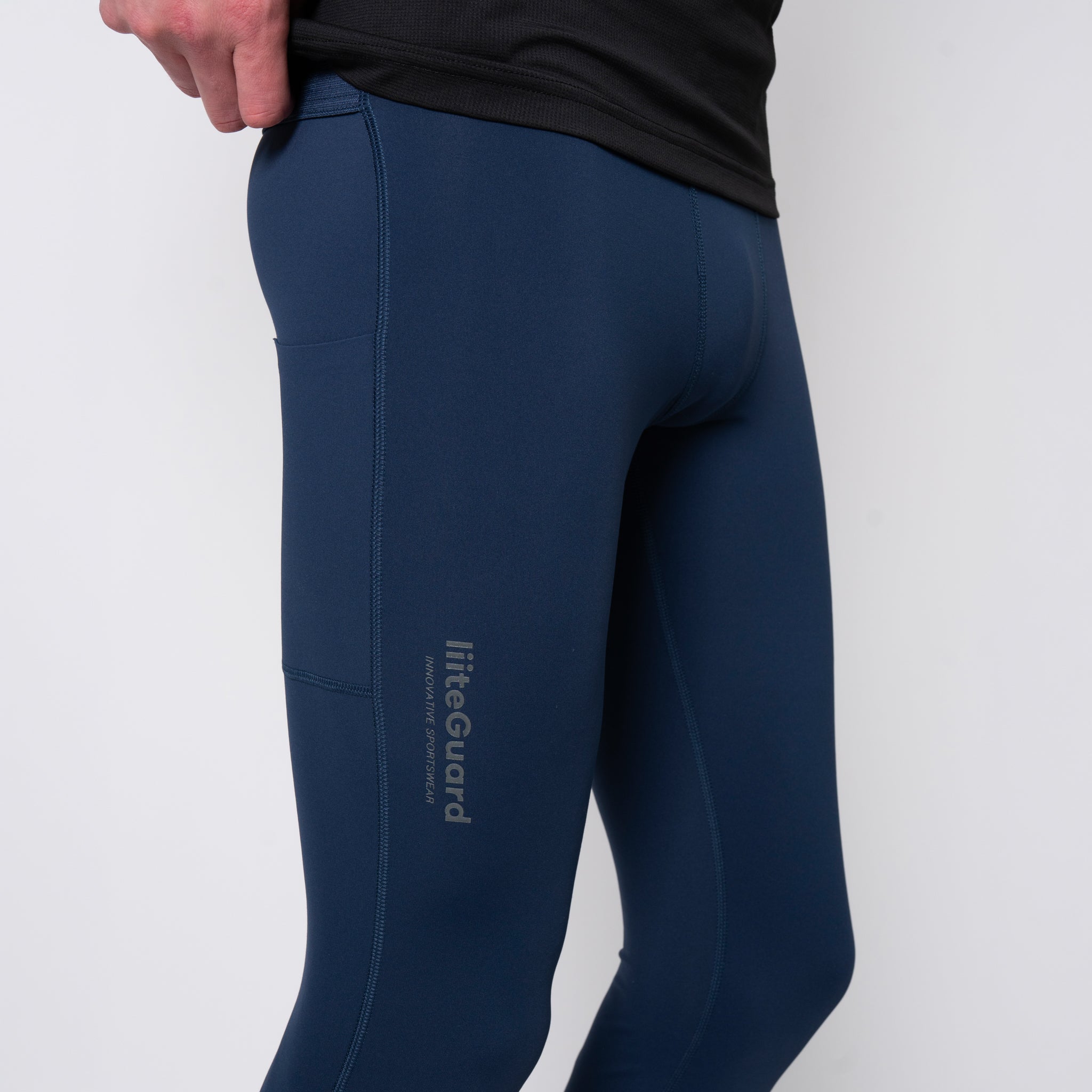 liiteGuard GLU-TECH LONG TIGHTS (MEN) Long tights DRESS BLUE