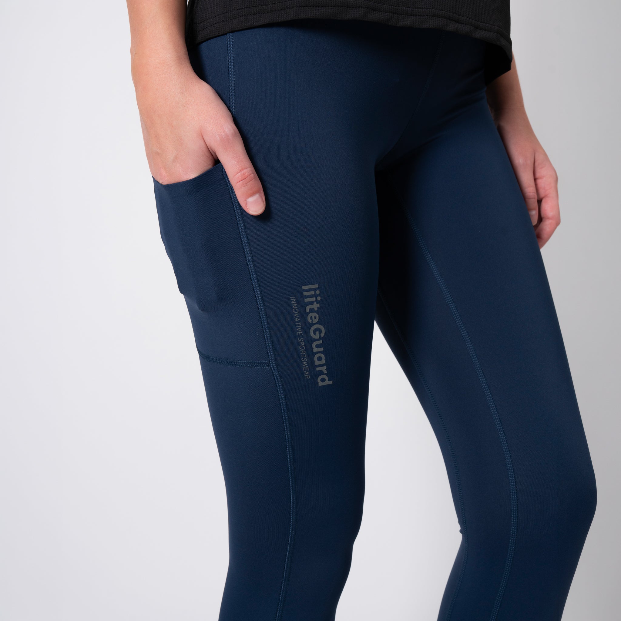 liiteGuard GLU-TECH LONG TIGHTS (WOMEN) Long tights DRESS BLUE