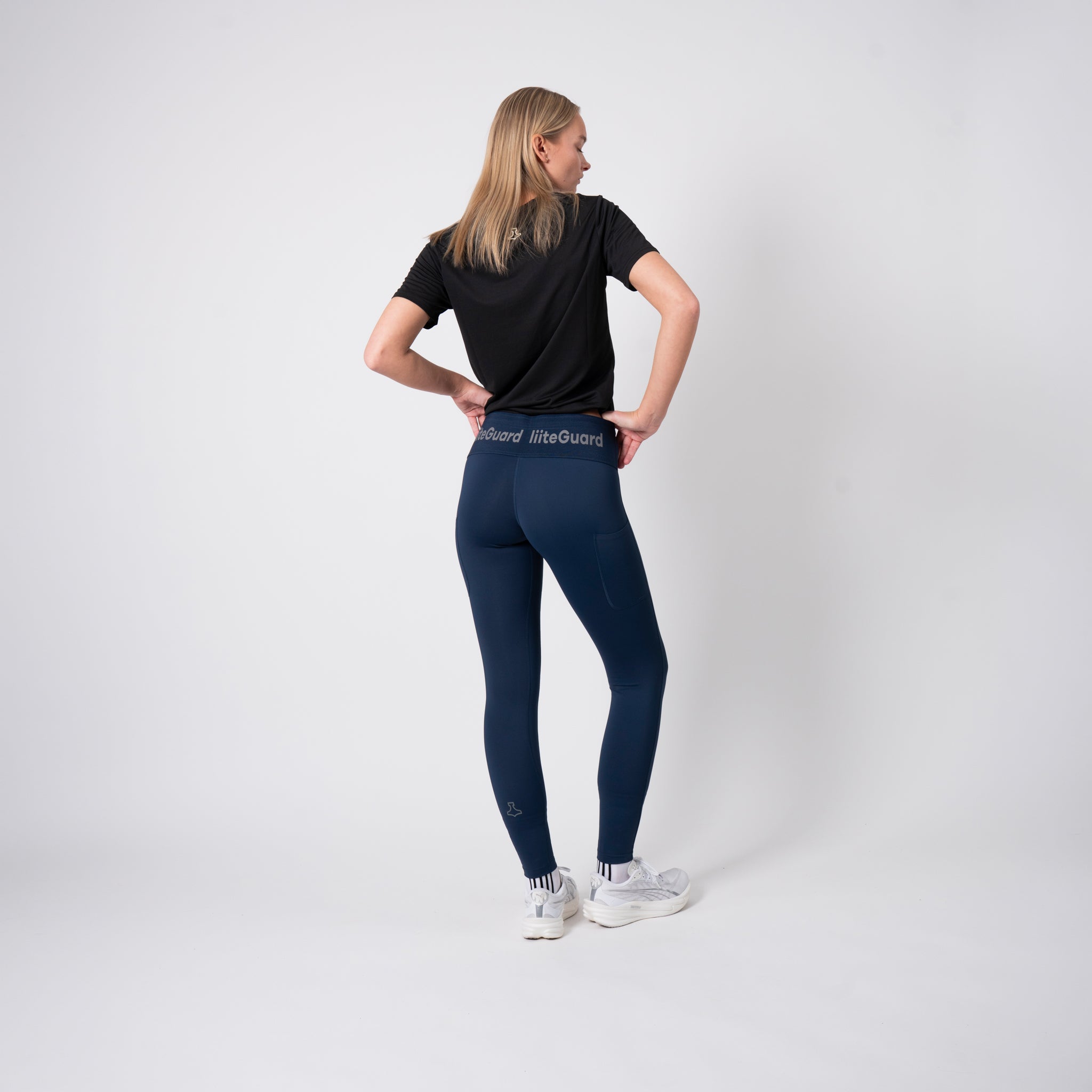 liiteGuard GLU-TECH LONG TIGHTS (WOMEN) Long tights DRESS BLUE