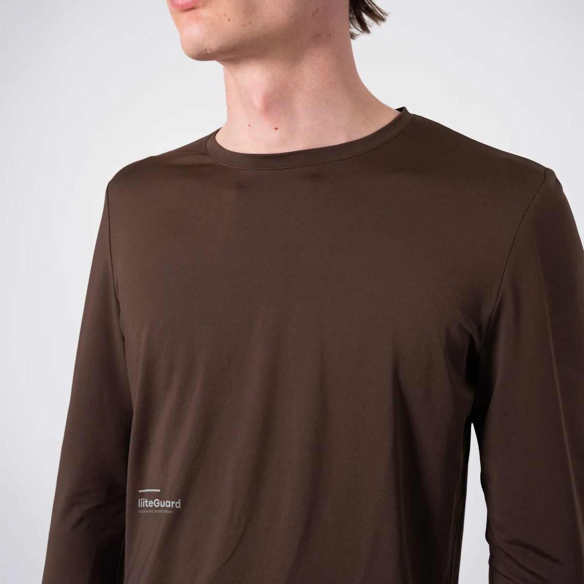 liiteGuard GROUND-TECH LIGHT LS T-SHIRT (MEN) T-shirts Coffee Bean