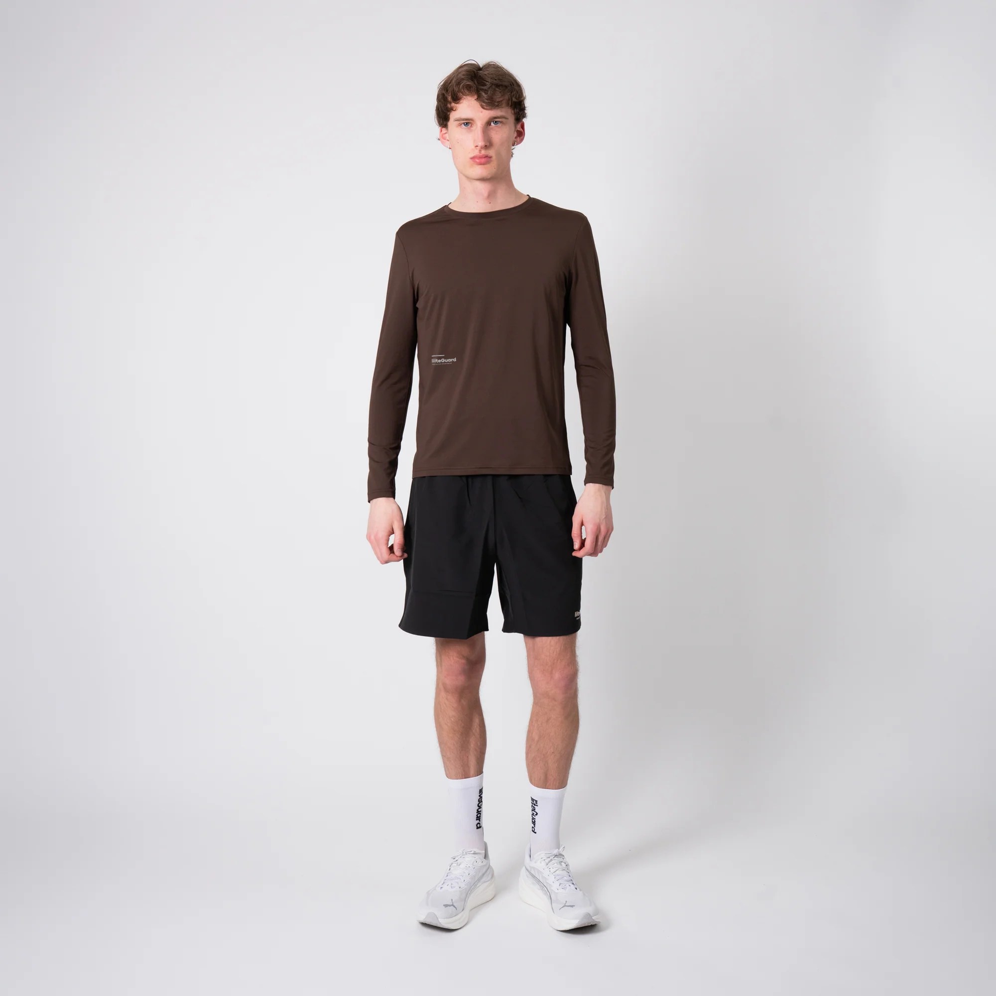 liiteGuard GROUND-TECH LIGHT LS T-SHIRT (MEN) T-shirts Coffee Bean