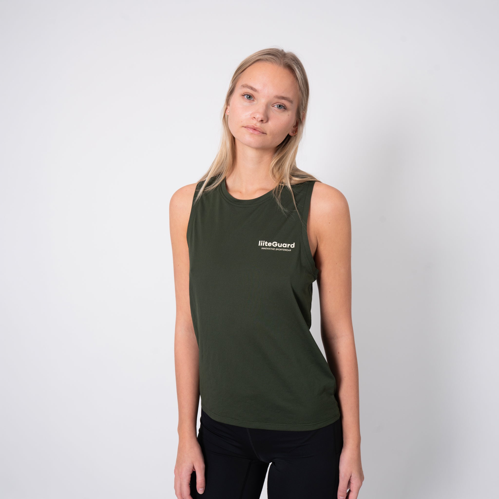 liiteGuard GROUND-TECH SINGLET (WOMEN) Singlet Army green
