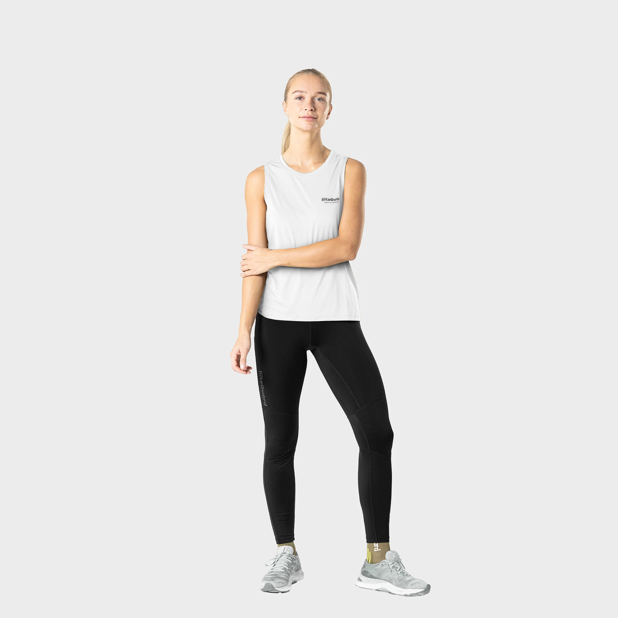 liiteGuard GROUND-TECH SINGLET (WOMEN) Singlet White