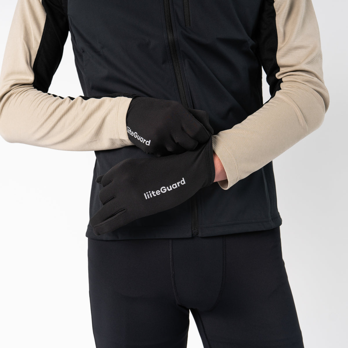 liiteGuard LIGHT RUNNING GLOVE Accessories Black