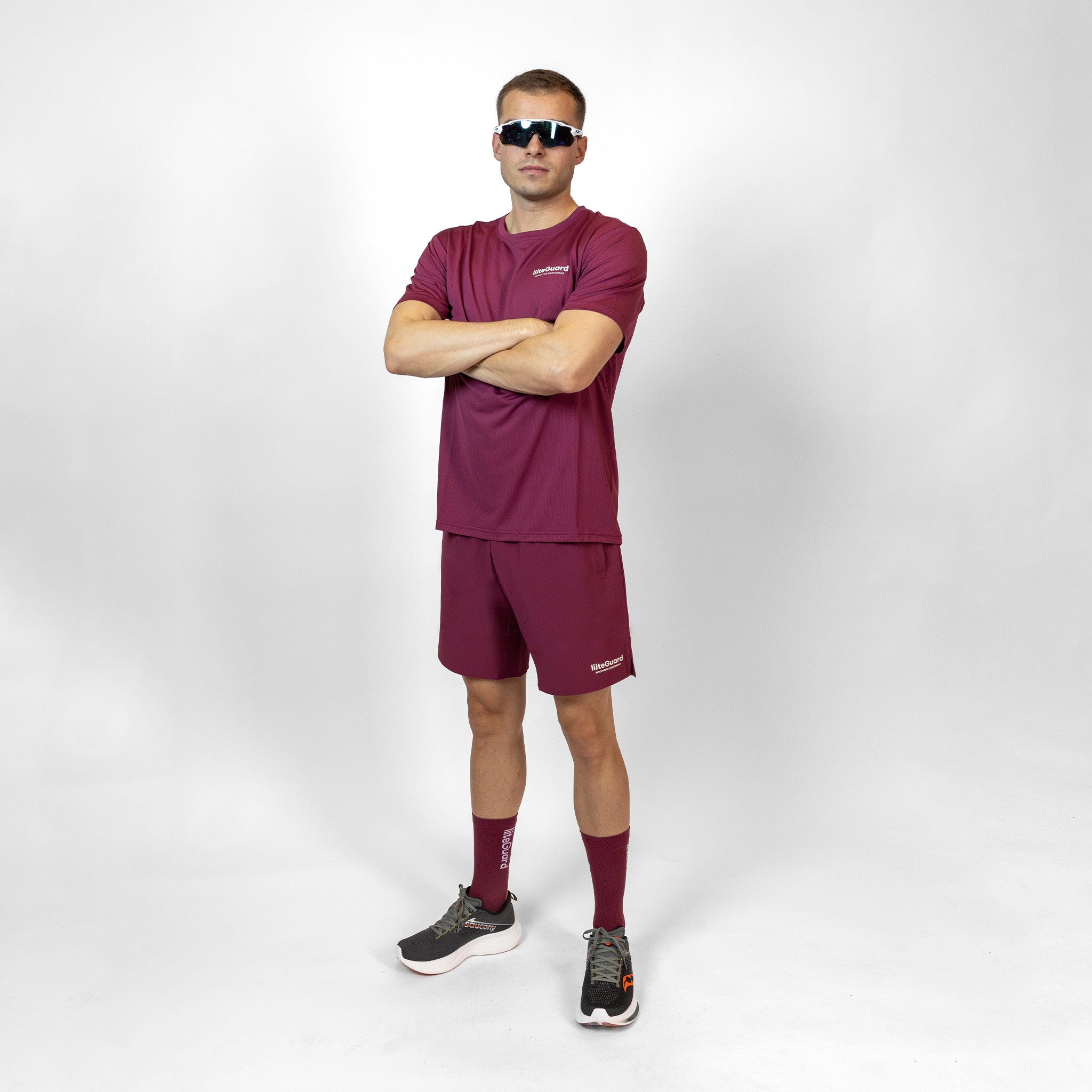 liiteGuard PRO-TECH LG SOCK Medium socks Bordeaux