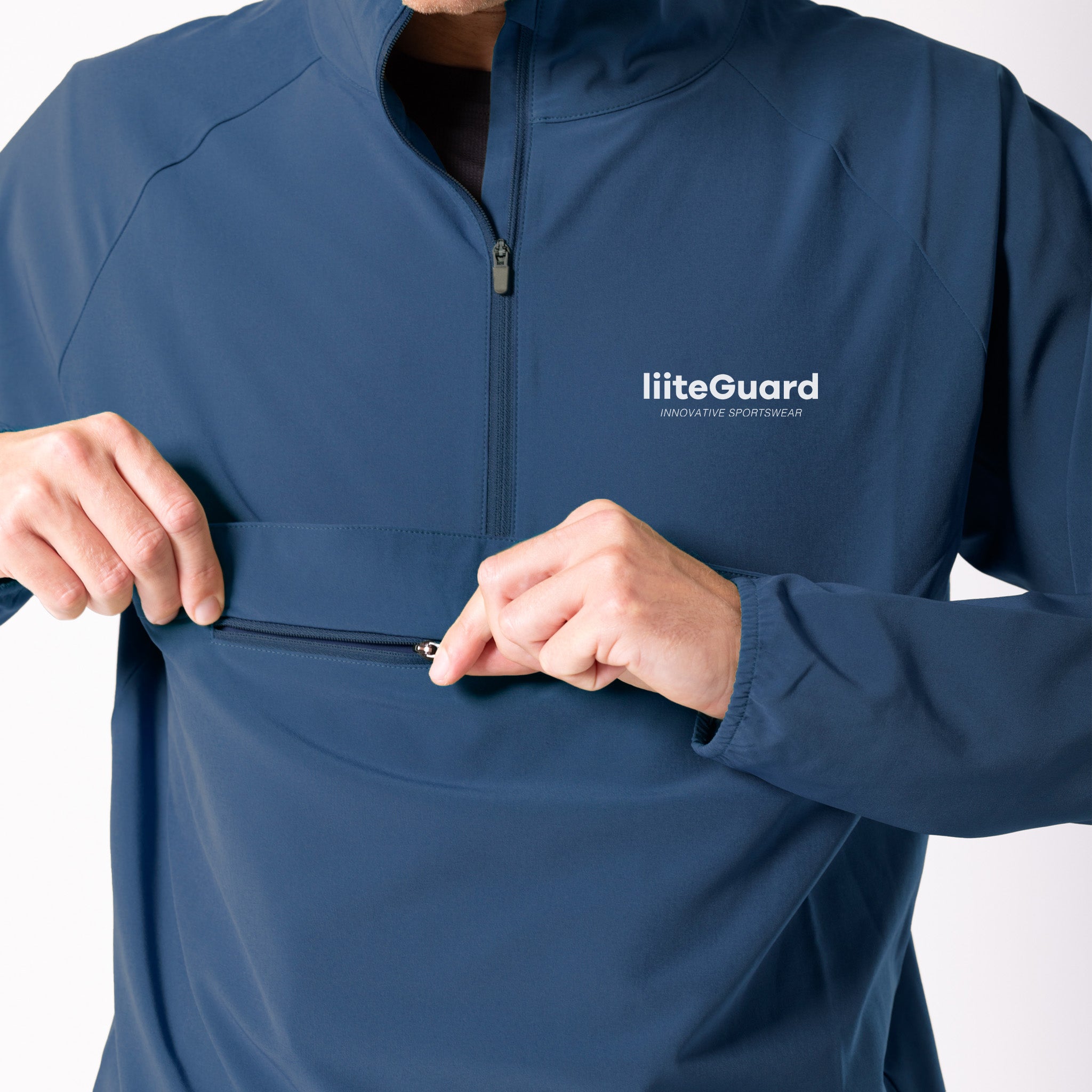 liiteGuard RE-LIITE ANORAK (UNISEX) Anorak DRESS BLUE