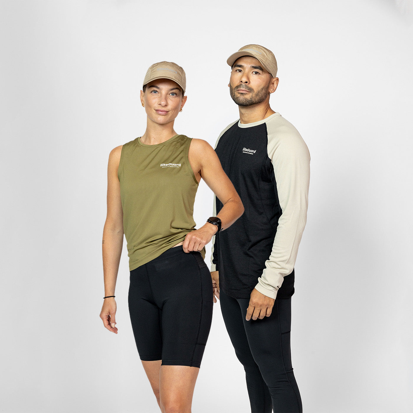 liiteGuard RUNNING CAP Caps Beige