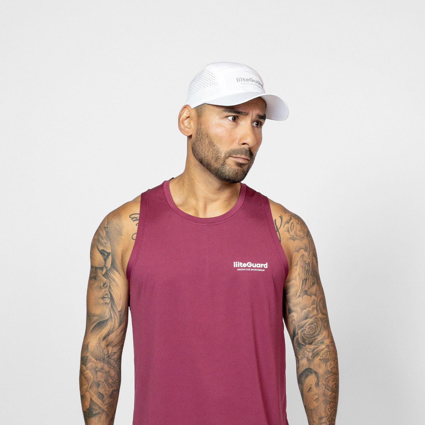 liiteGuard RUNNING CAP Caps White