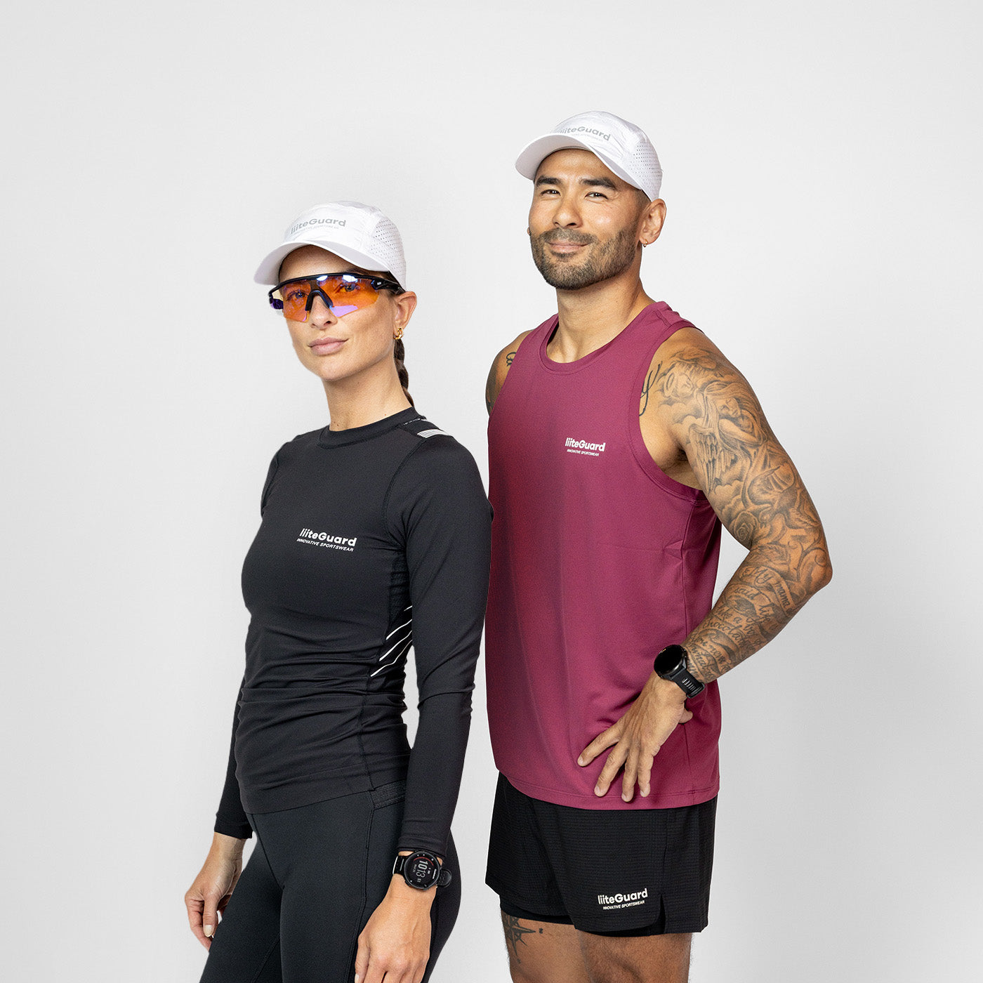 liiteGuard RUNNING CAP Caps White