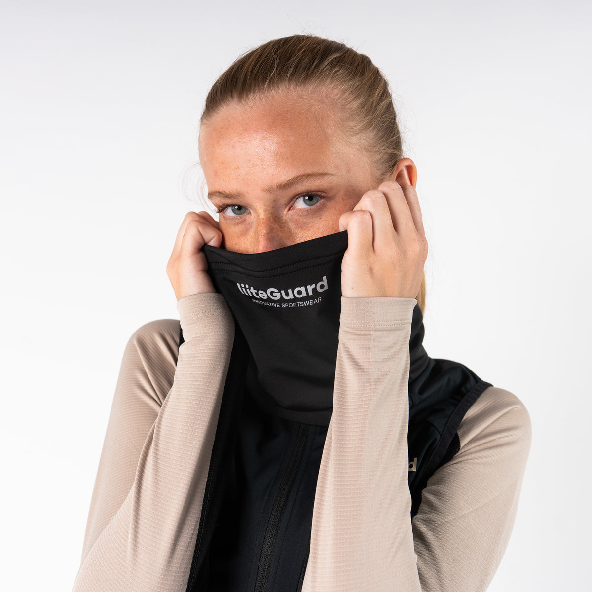 liiteGuard RUNNING NECK GAITER Accessories Black